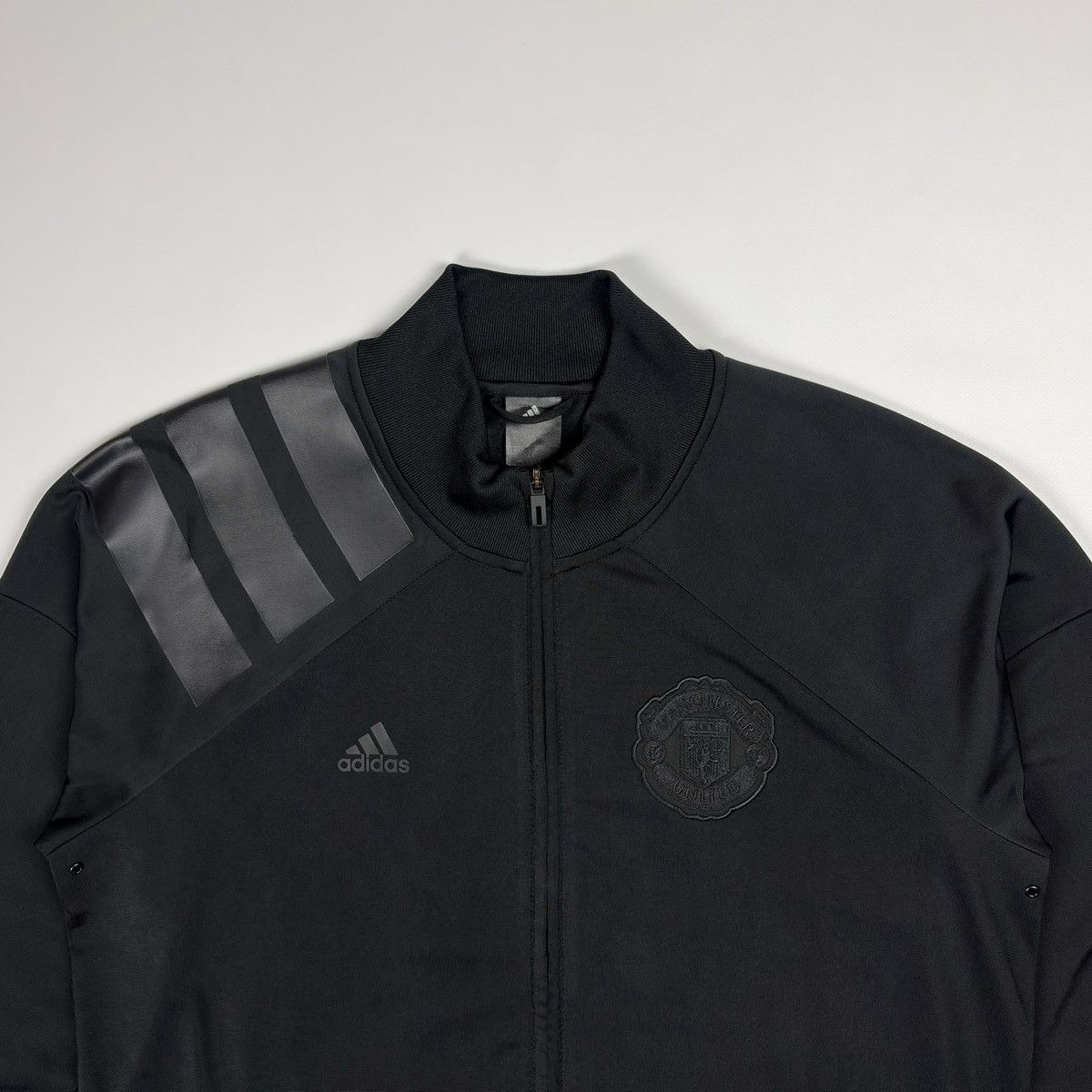 Adidas Manchester United Adidas Track Soccer Football Jacket Size US L / EU 52-54 / 3 - 3 Thumbnail