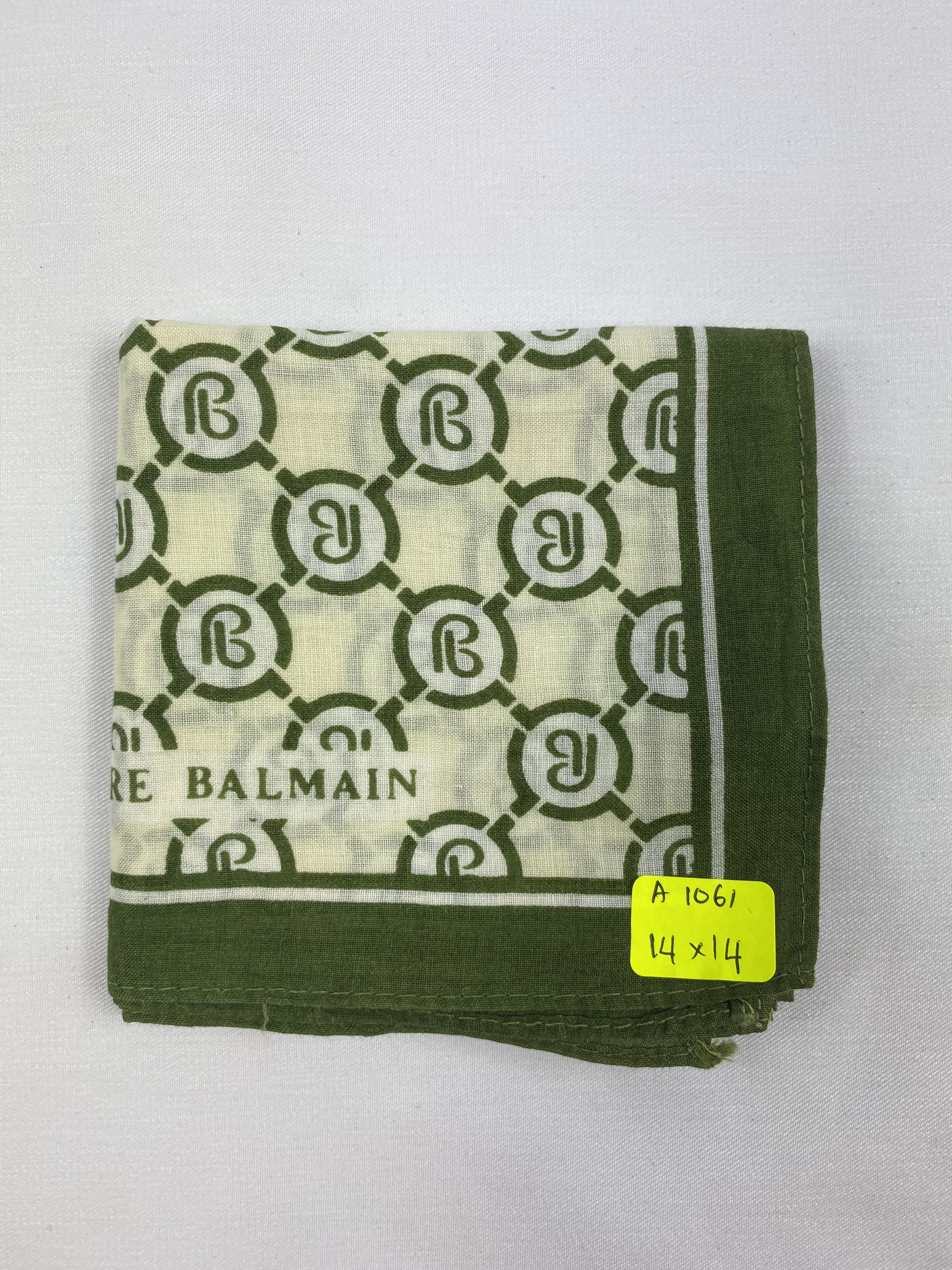 Pierre Balmain Pierre Balmain Mini Handkerchief / Bandana / Neckerchief Size ONE SIZE - 4 Thumbnail