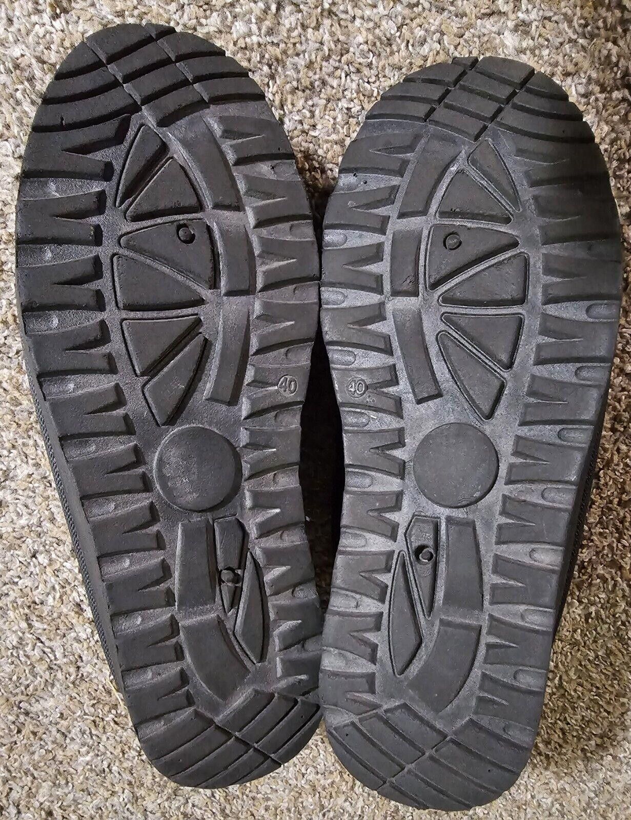 Designer SHELN EUR40 black clog Platform slides Size US 7 / IT 37 - 7 Thumbnail