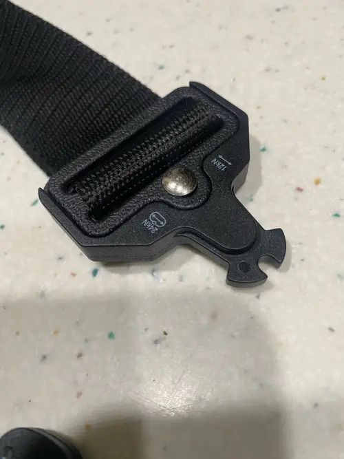 Other Black Rwd Colot Tactical Canvas Belt Size ONE SIZE - 3 Thumbnail
