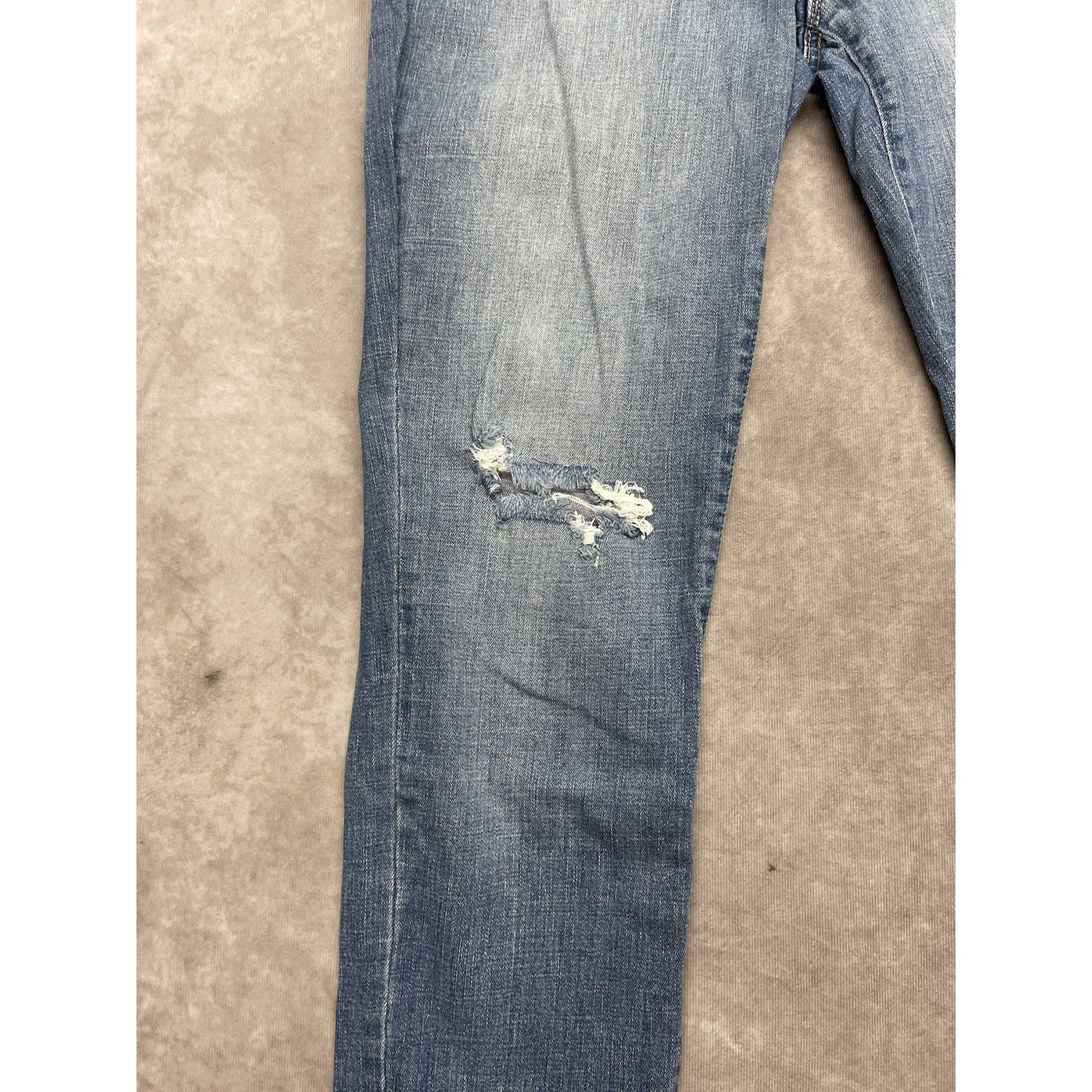 Loft LOFT Modern Skinny Ankle Jeans Women's 28/6 Blue Denim Distr Size 28" / US 6 / IT 42 - 8 Thumbnail