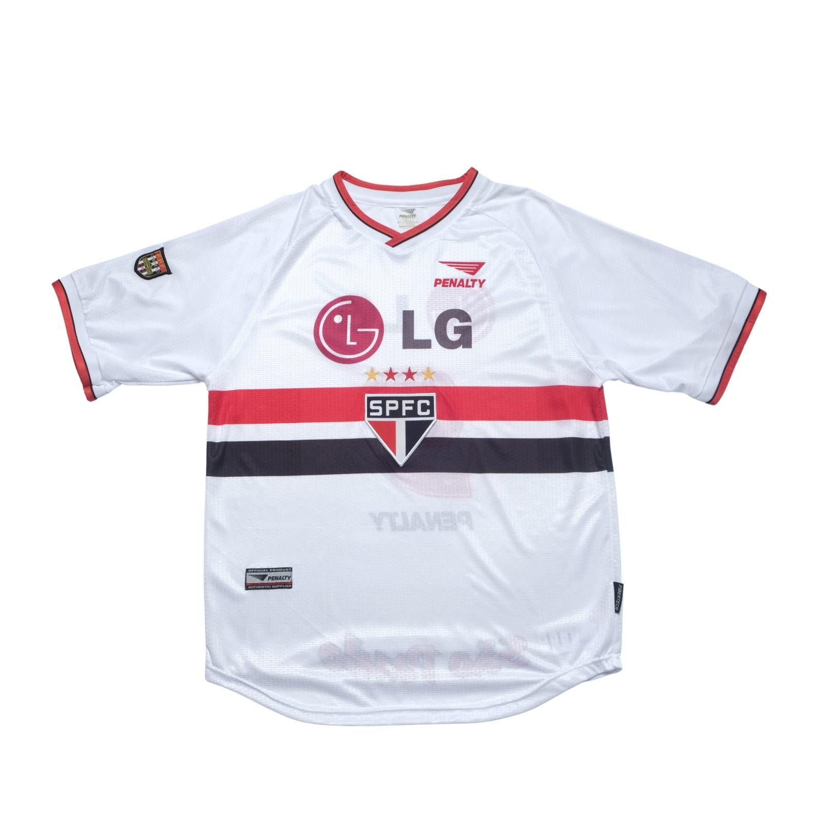 Other 2001/02 Sao Paulo Home Shirt Penalty (L) Size US L / EU 52-54 / 3 - 1 Thumbnail