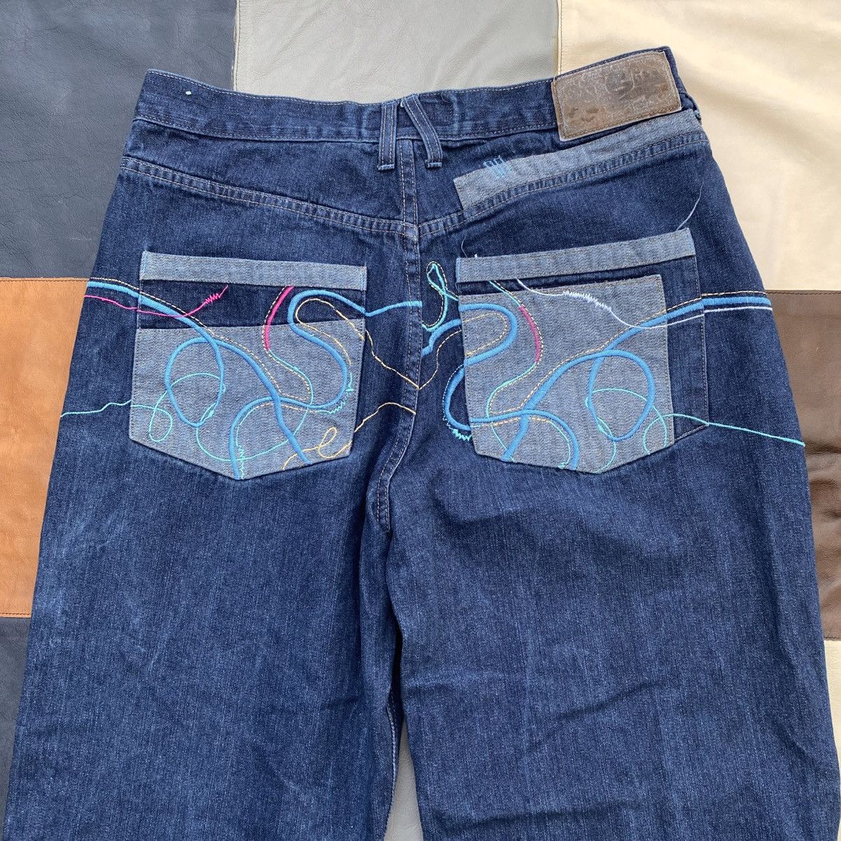 Mecca Vintage Y2K Mecca Denim Baggy Jeans Size US 36 / EU 52 - 4 Thumbnail