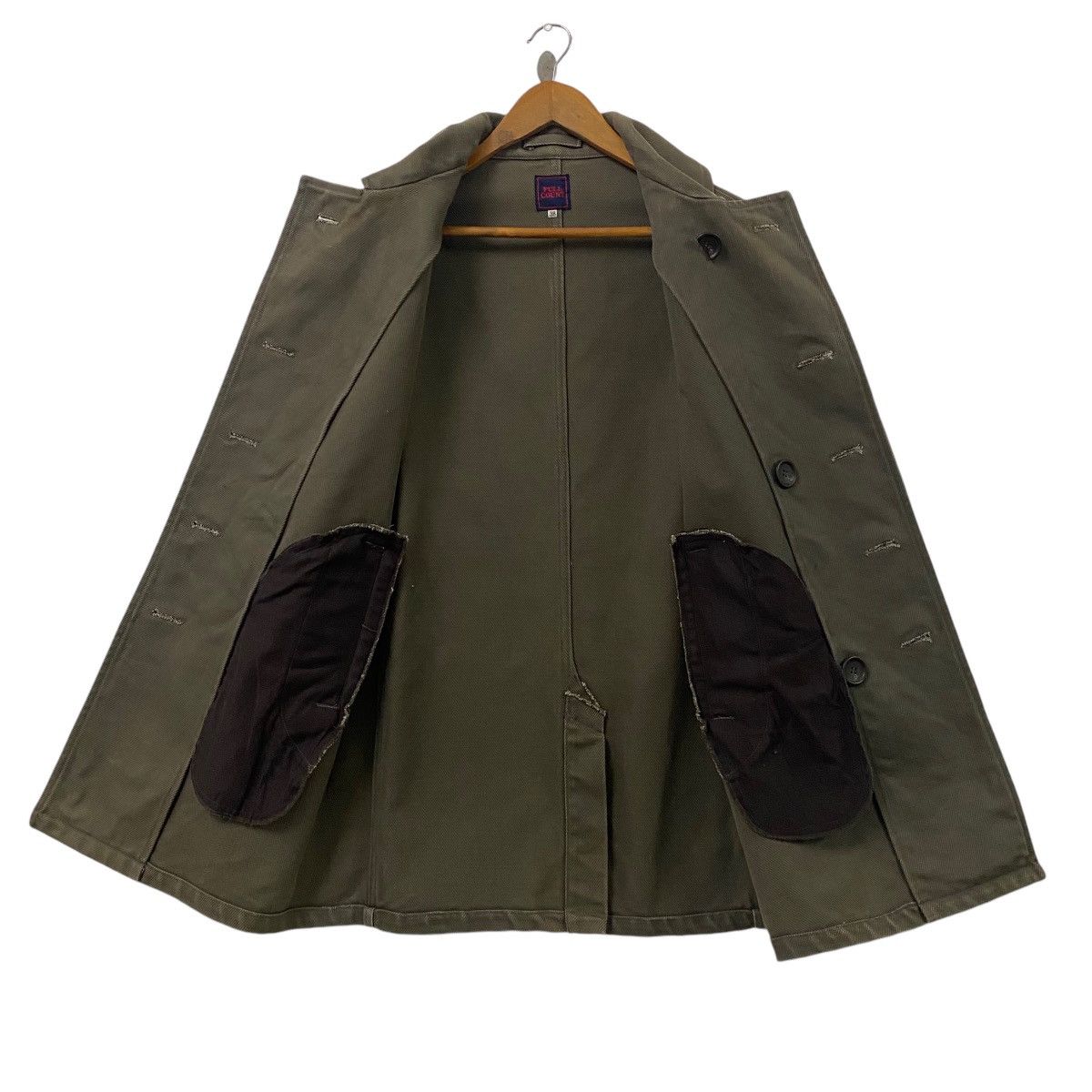 Full Count & Co. ☀️Nice design Full count double breasted cotton jacket Size US S / EU 44-46 / 1 - 10 Thumbnail