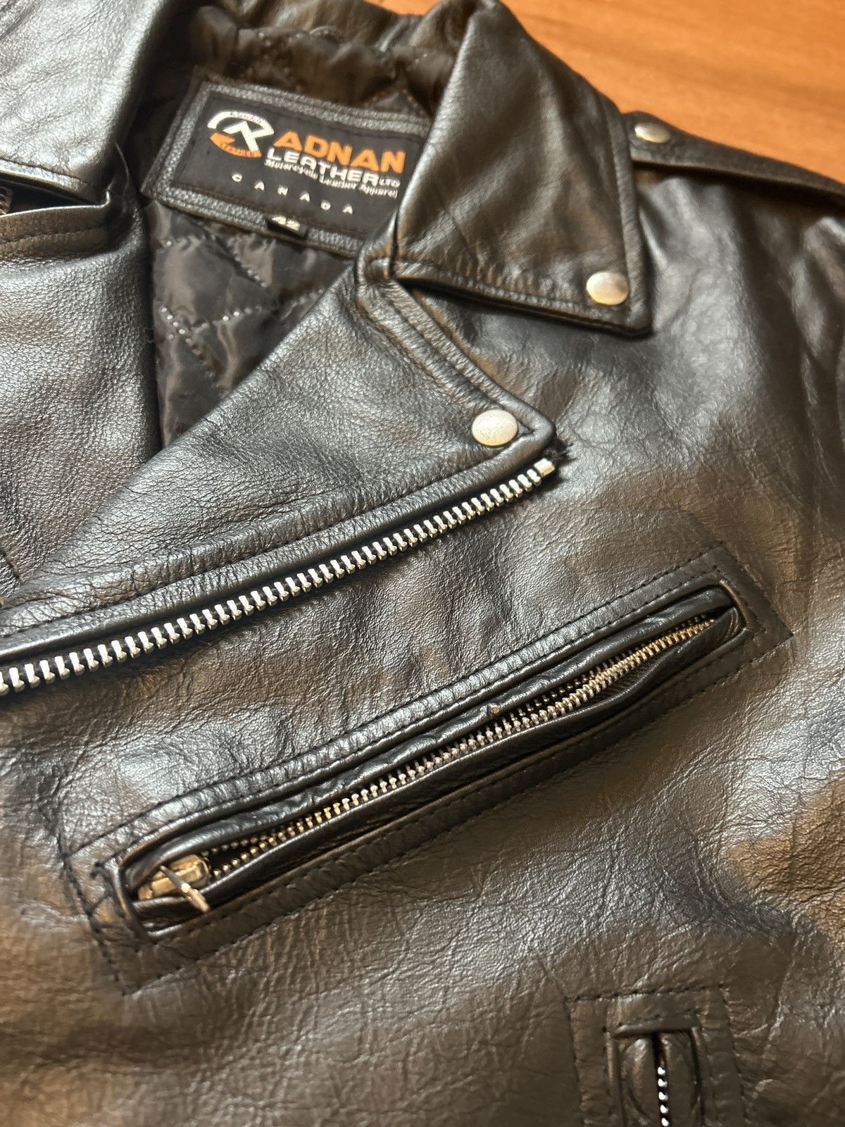 Indian Motorcycle Cowhide leather motorcycle jacket Size US XS / EU 42 / 0 - 6 Thumbnail