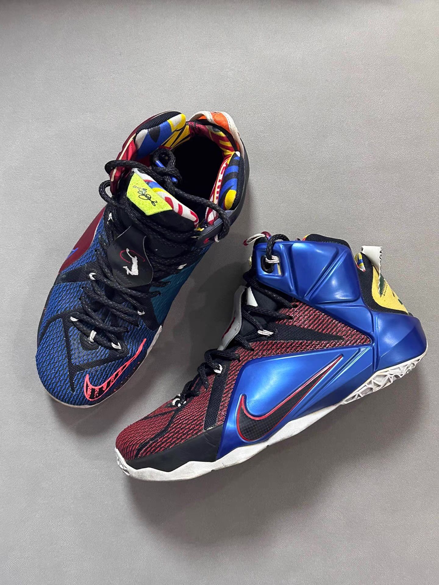 Nike Nike LeBron 12 What The Lebron Color-blocked desig Ｑ20 Size US 7.5 / EU 40-41 - 1 Thumbnail