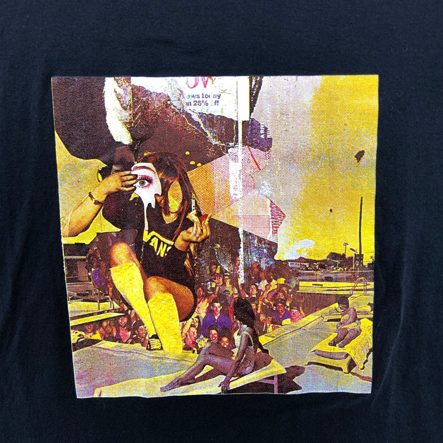Sanuk Anuk x Muvindu Binoy Graphic T Shirt Black Art Retro Womens S Size S / US 4 / IT 40 - 6 Thumbnail