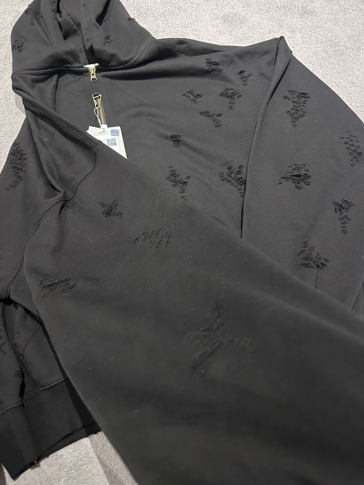 Other Undermycar Black Distressed Hoodie - New Size US M / EU 48-50 / 2 - 3 Thumbnail