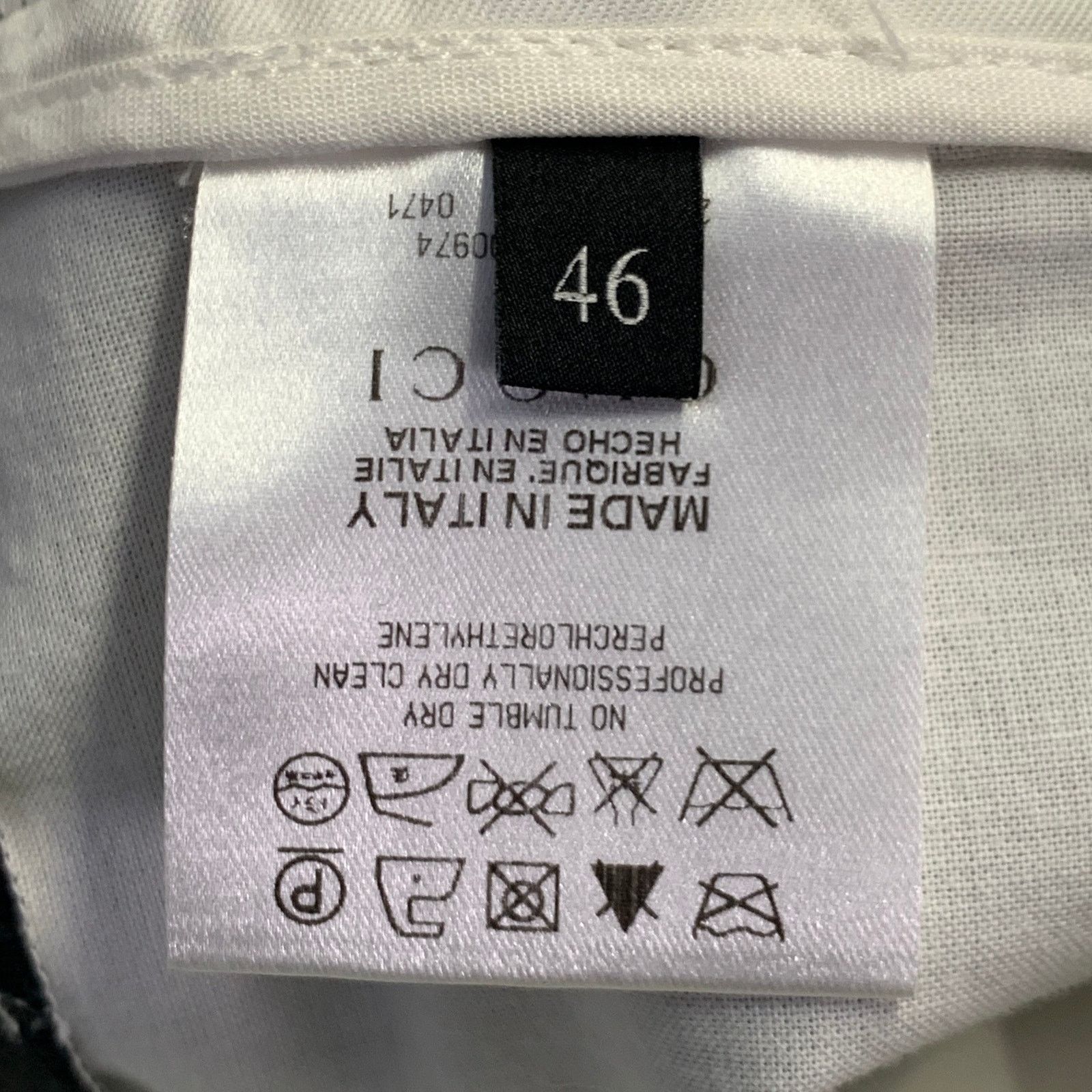 Gucci Size 30 Grey Cotton Blend Super Skinny Bondage Casual Pants Size US 30 / EU 46 - 6 Thumbnail