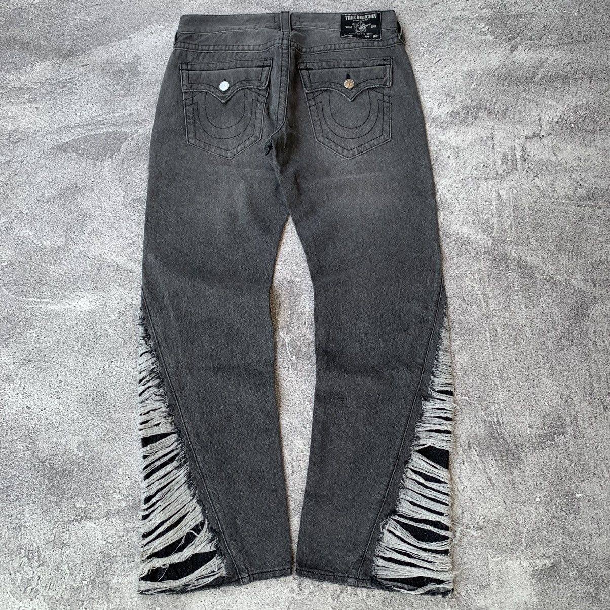 True Religion Billy Relaxed Bootcut Distressed jeans