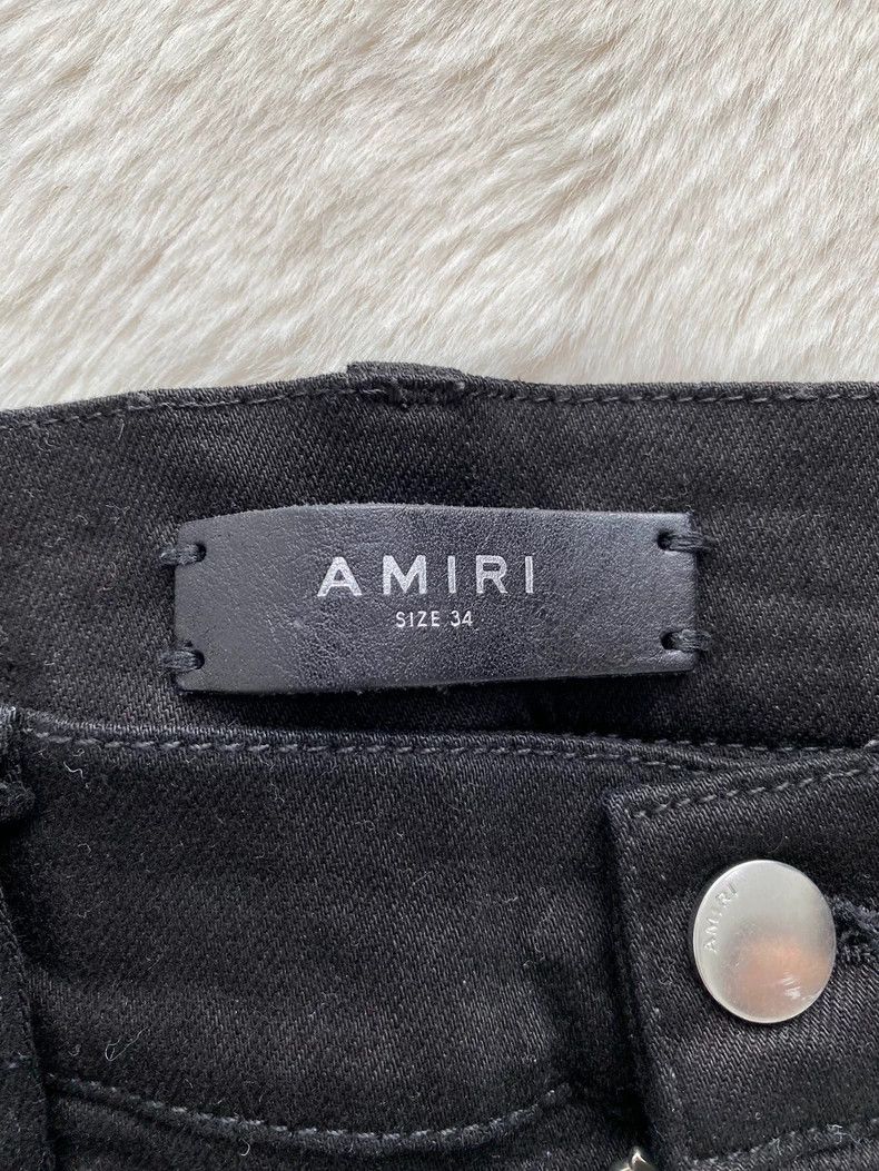 Amiri Amiri Black note jeans 2501-Nextarrow Size US 34 / EU 50 - 2 Thumbnail