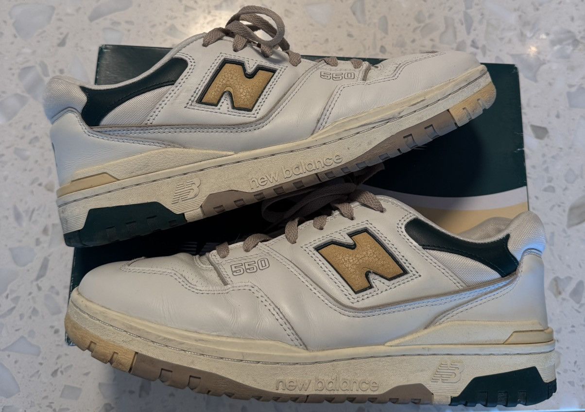 Aime Leon Dore New Balance 550 Green Yellow