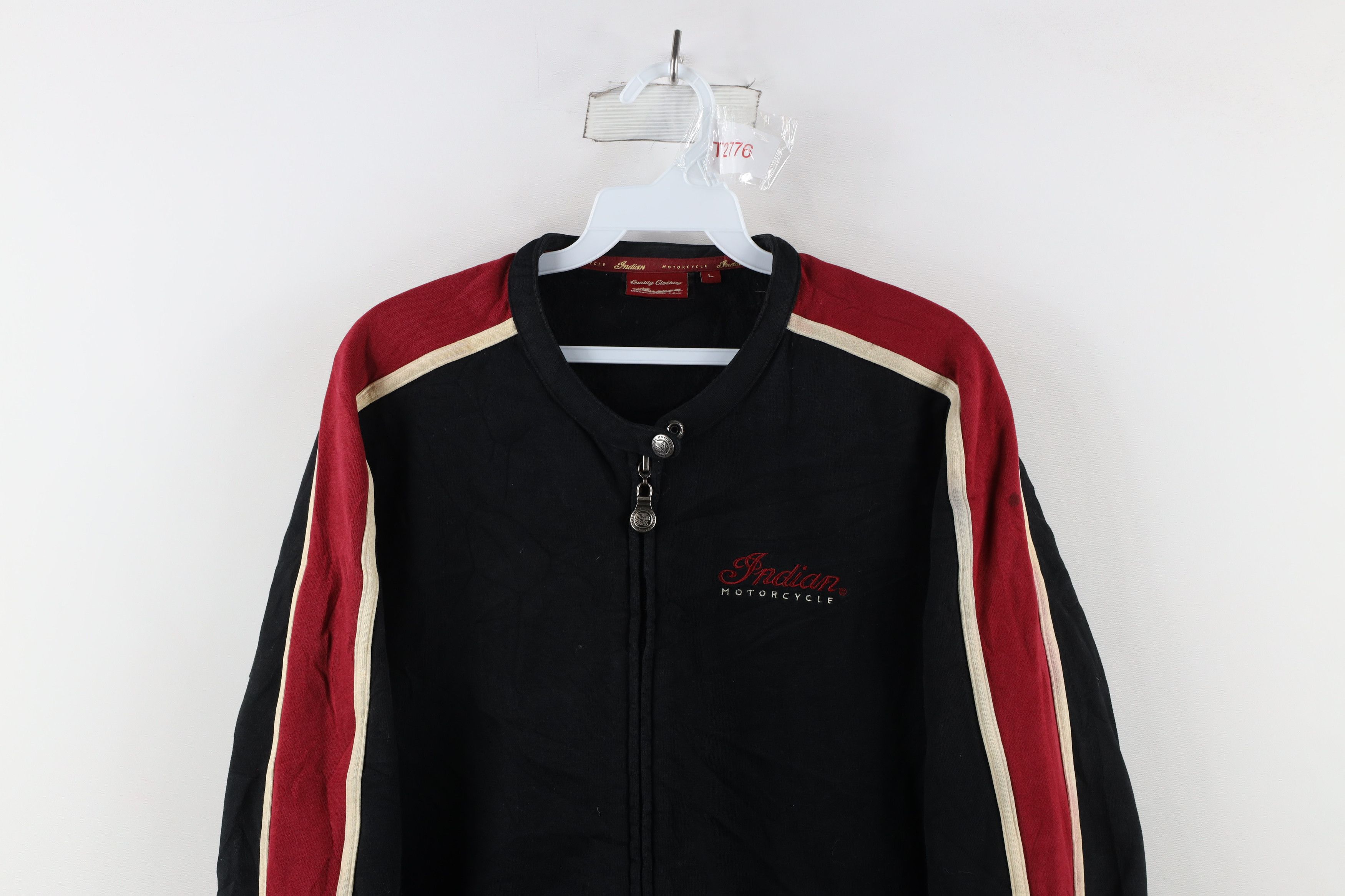 Vintage Vintage Indian Motorcycle Cafe Racer Sweatshirt Jacket Size US L / EU 52-54 / 3 - 2 Thumbnail