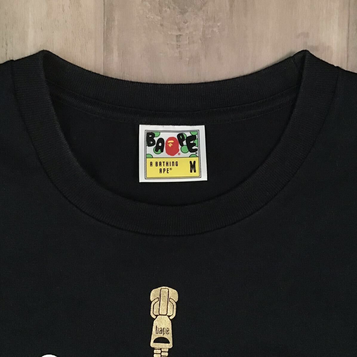 Bape BAPE Shark T-shirt multi camo x black a bathing ape Size US M / EU 48-50 / 2 - 4 Thumbnail