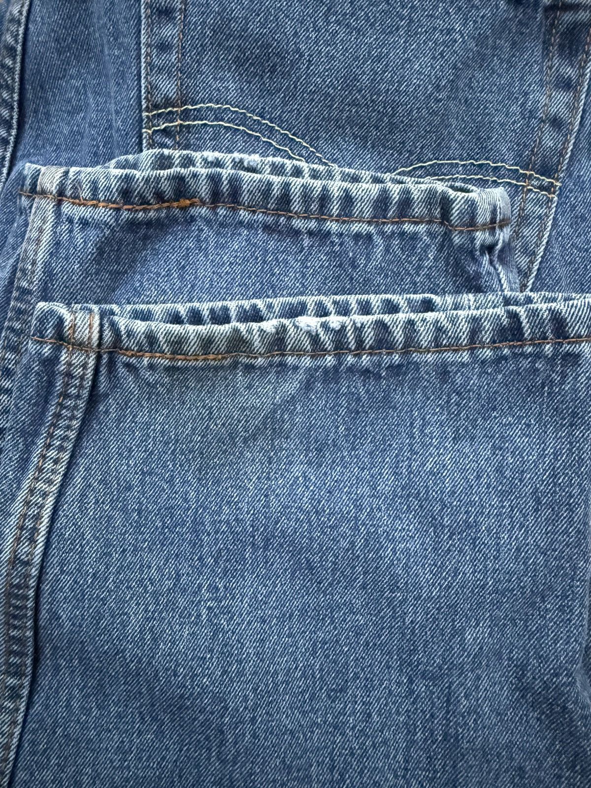 Levi's Levis 505 Denim Blue Jeans Mens Size 38 X 32 Straight Leg Size US 38 / EU 54 - 11 Thumbnail