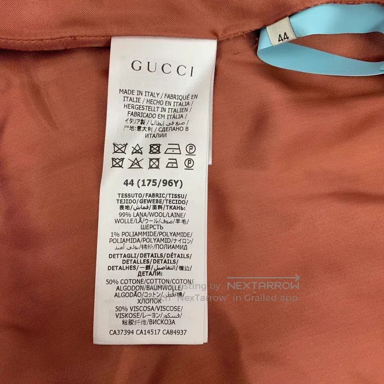 Gucci Gucci Black striped webbing trim wool single-breasted long Size M / US 6-8 / IT 42-44 - 6 Thumbnail