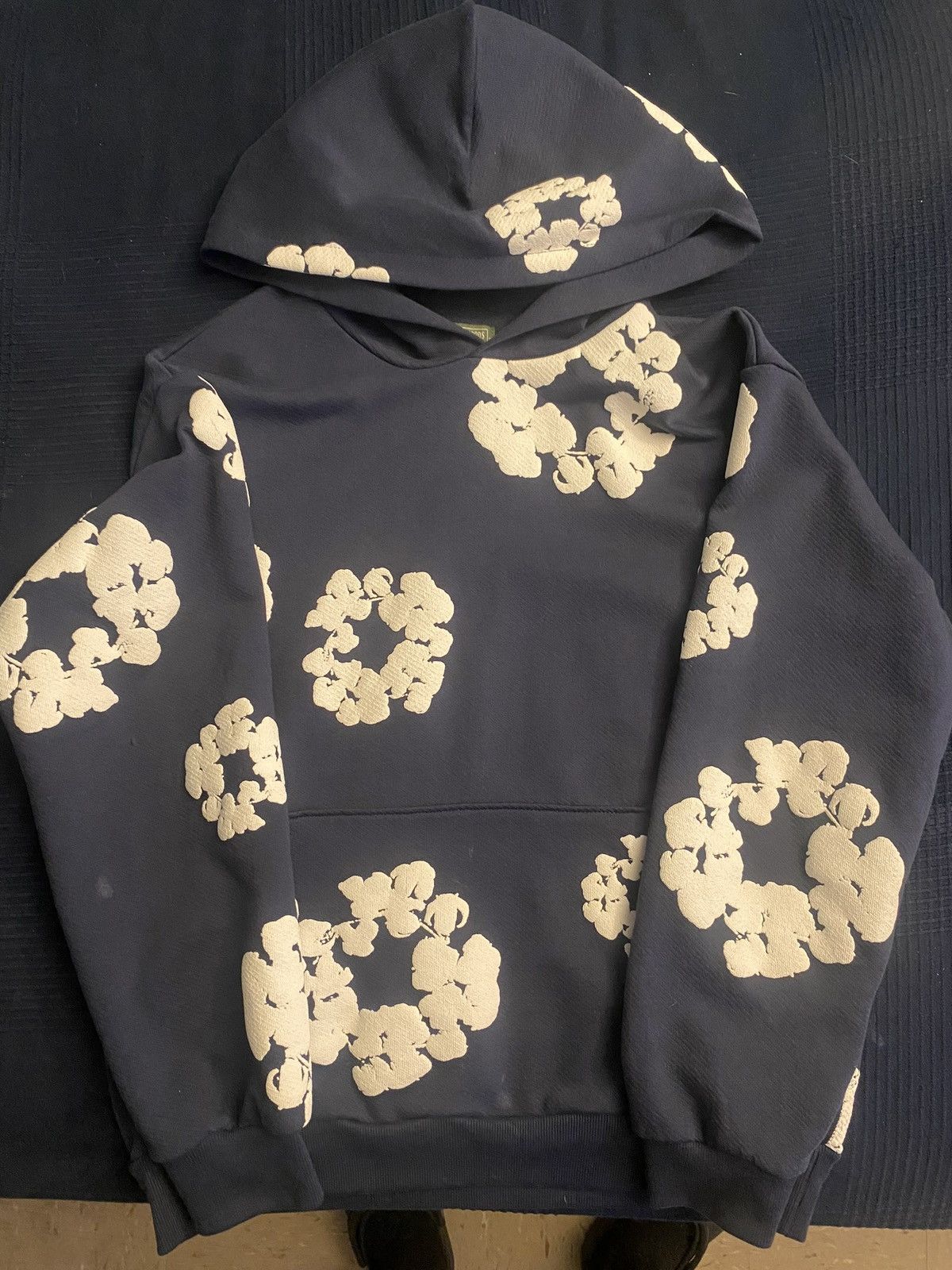 DENIM TEARS Denim Tears hoodie Navy blue Size US S / EU 44-46 / 1 - 1 Thumbnail