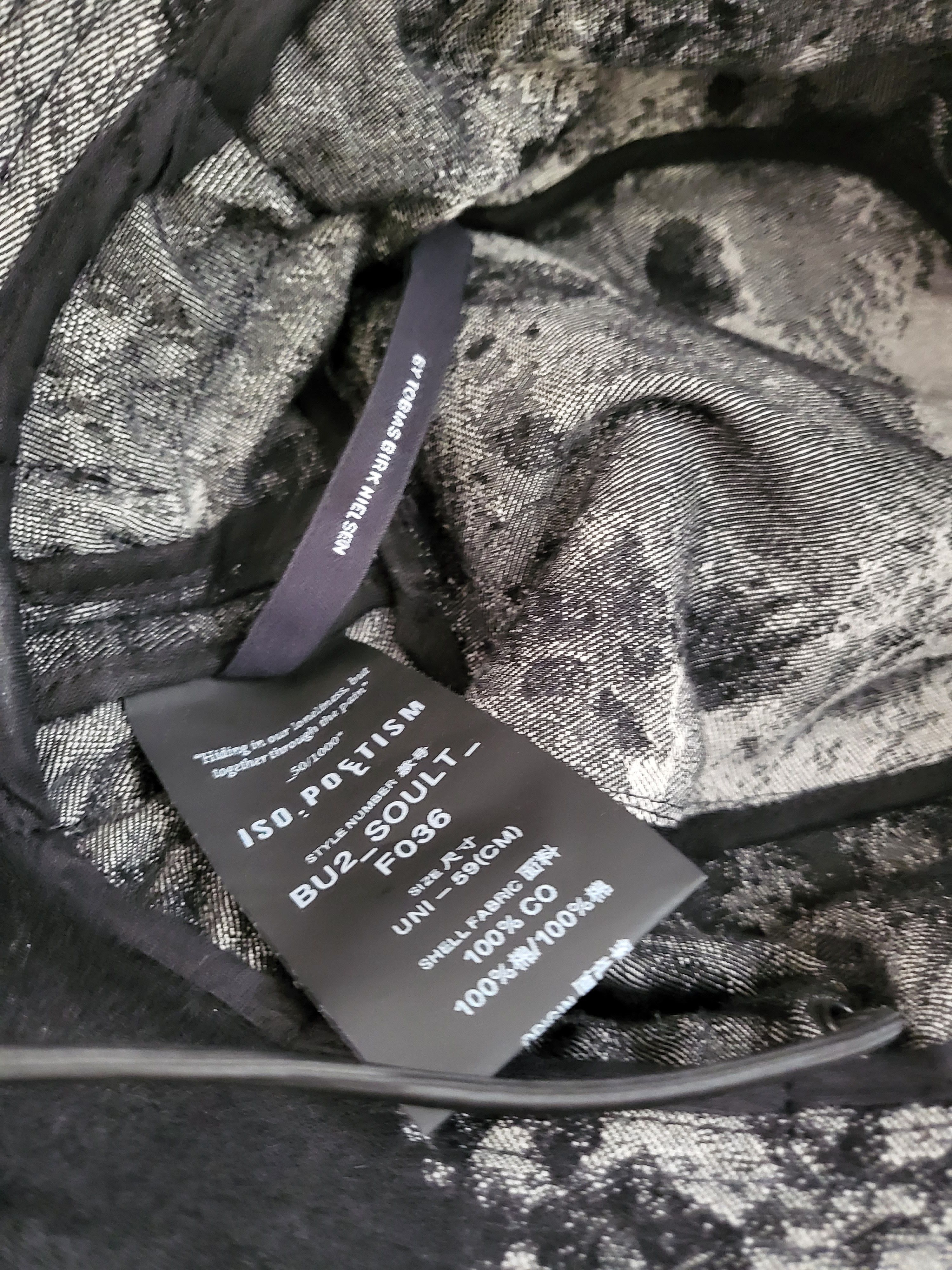 Tobias Birk Nielsen Acid Bucket hat Size ONE SIZE - 4 Thumbnail