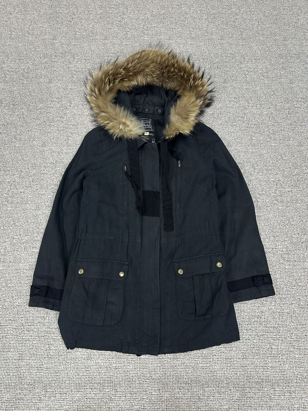 If Six Was Nine Cynthia Rowley Fur Soft Jacket Z256 Size S / US 4 / IT 40 - 1 Thumbnail