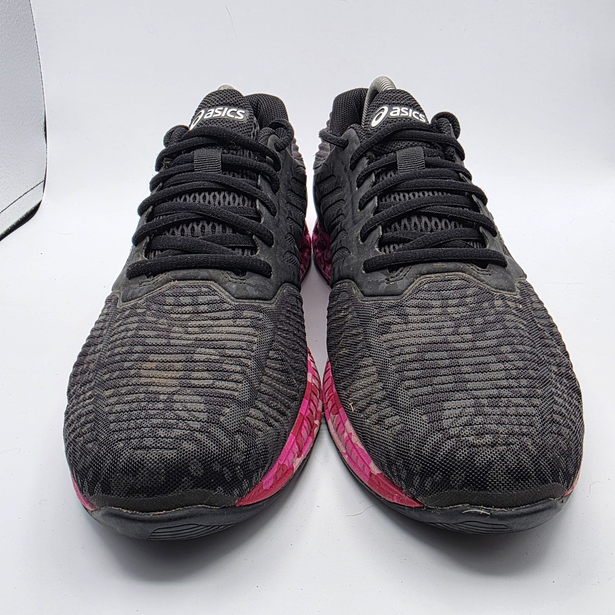 Asics Asics FuzeX Breast Cancer Awareness Mens Size 9 Black Pink A Size US 9 / EU 42 - 2 Thumbnail