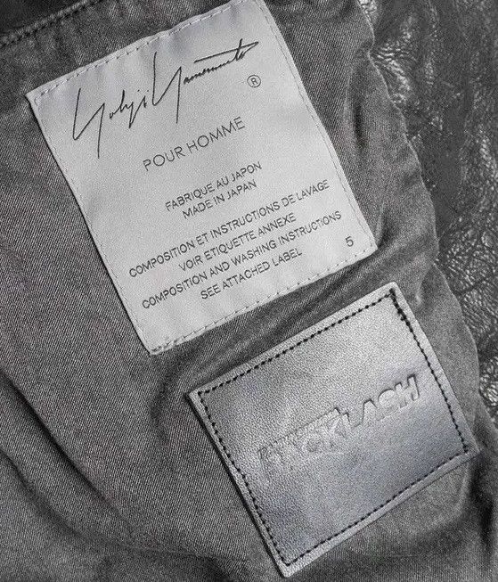 Yohji Yamamoto SAMU KATAYAMA BACKLASH×YOHJI YAMAMOTO POUR HOMME Car Coat Size US XXL / EU 58 / 5 - 4 Thumbnail