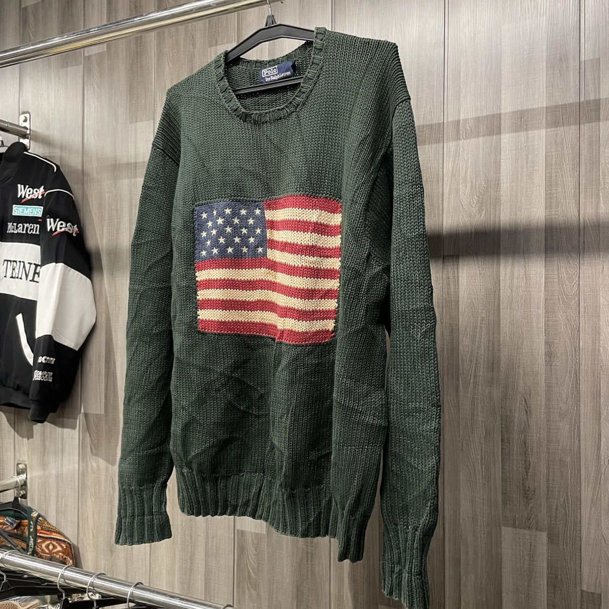 Polo Ralph Lauren Polo Ralph Lauren American Flag Sweater Size US L / EU 52-54 / 3 - 4 Thumbnail