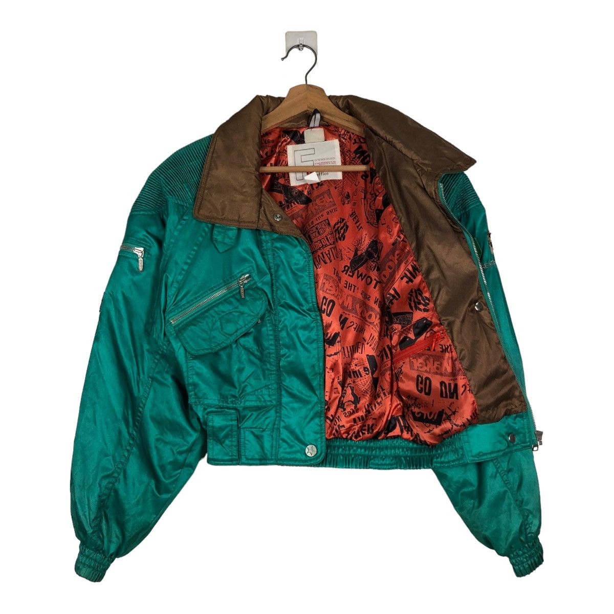 Japanese Brand 🔥VTG CROPPED SKI JACKET BONDAGE F CREATIVE ISSEY MIYAKE Size US L / EU 52-54 / 3 - 15 Thumbnail
