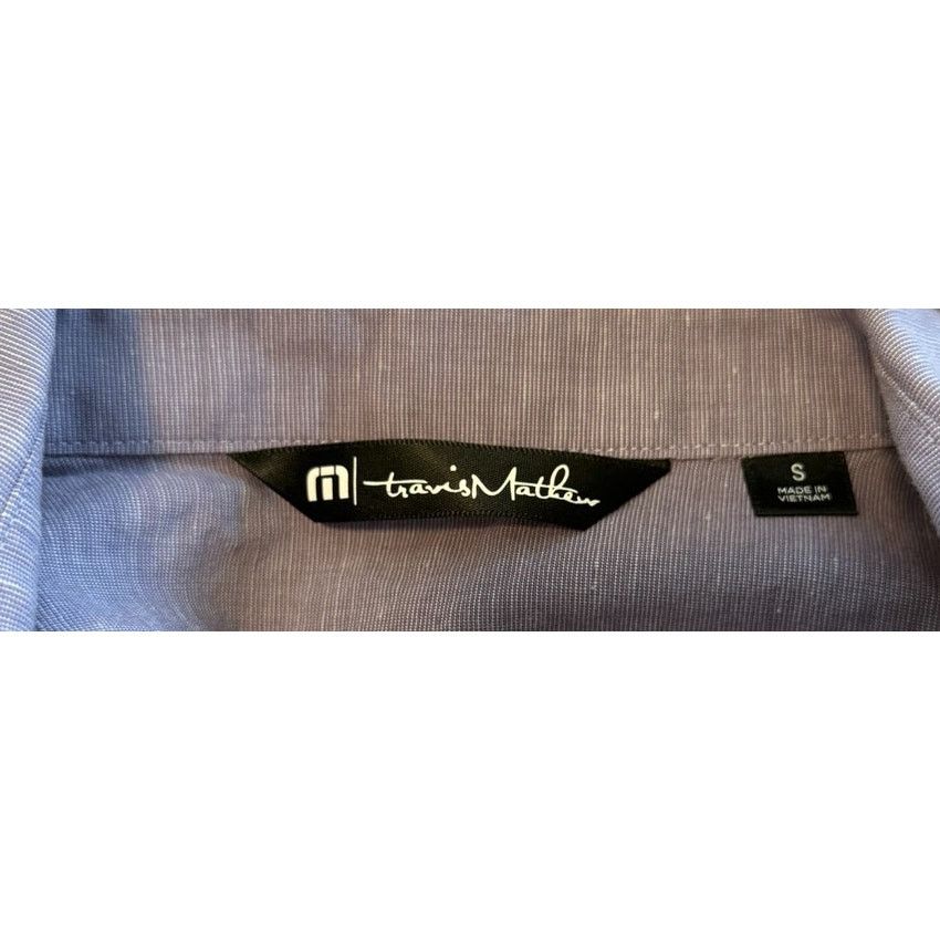 TravisMathew Travis Mathew Shirt Men Small Purple Studebaker Button Up Size US S / EU 44-46 / 1 - 5 Thumbnail