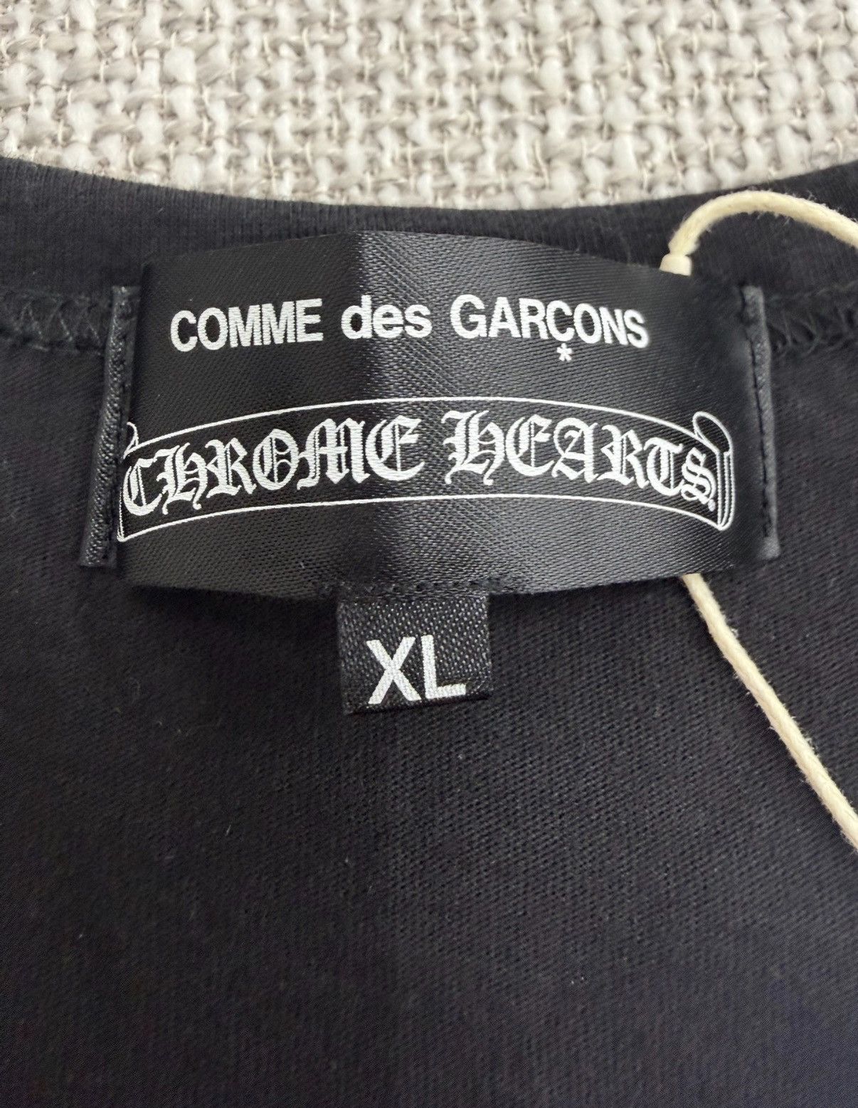 Chrome Hearts Chrome Hearts Black Short Sleeve Tee Size US XL / EU 56 / 4 - 3 Thumbnail