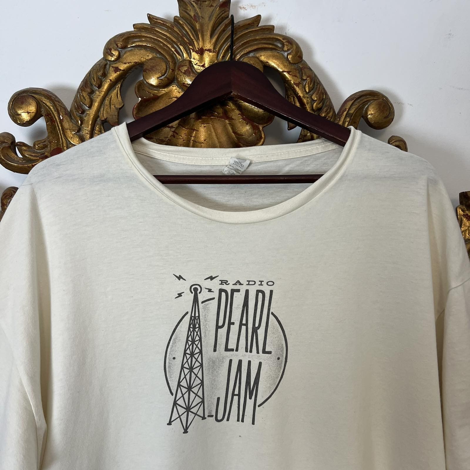 Band Tees VINTAGE RADIO PEARL JAM CONCERT TEE 90s Size US XXL / EU 58 / 5 - 4 Thumbnail