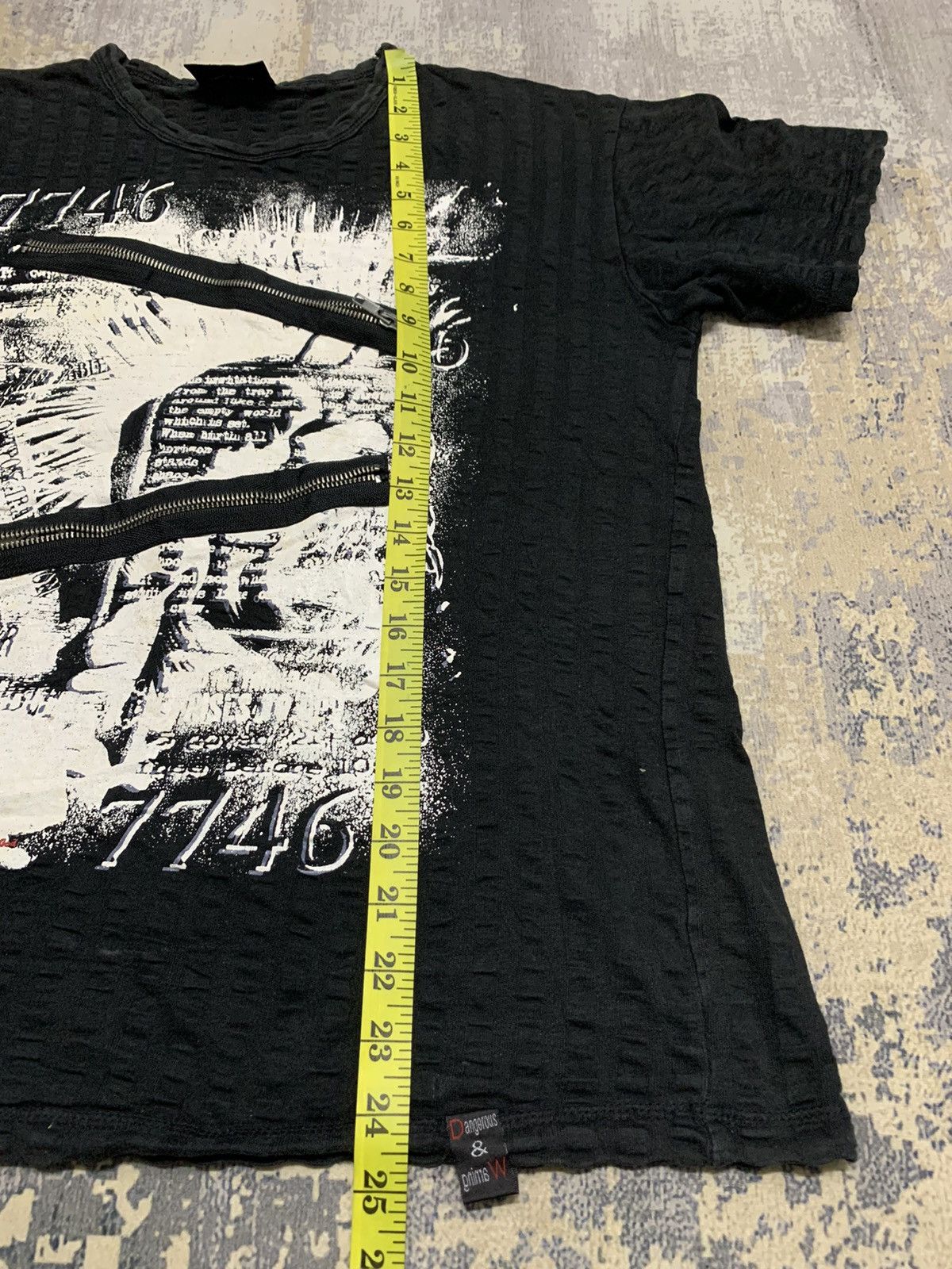 Seditionaries Dangerous And Warning Seditionaries punk Poem T-Shirt Size US L / EU 52-54 / 3 - 16 Thumbnail