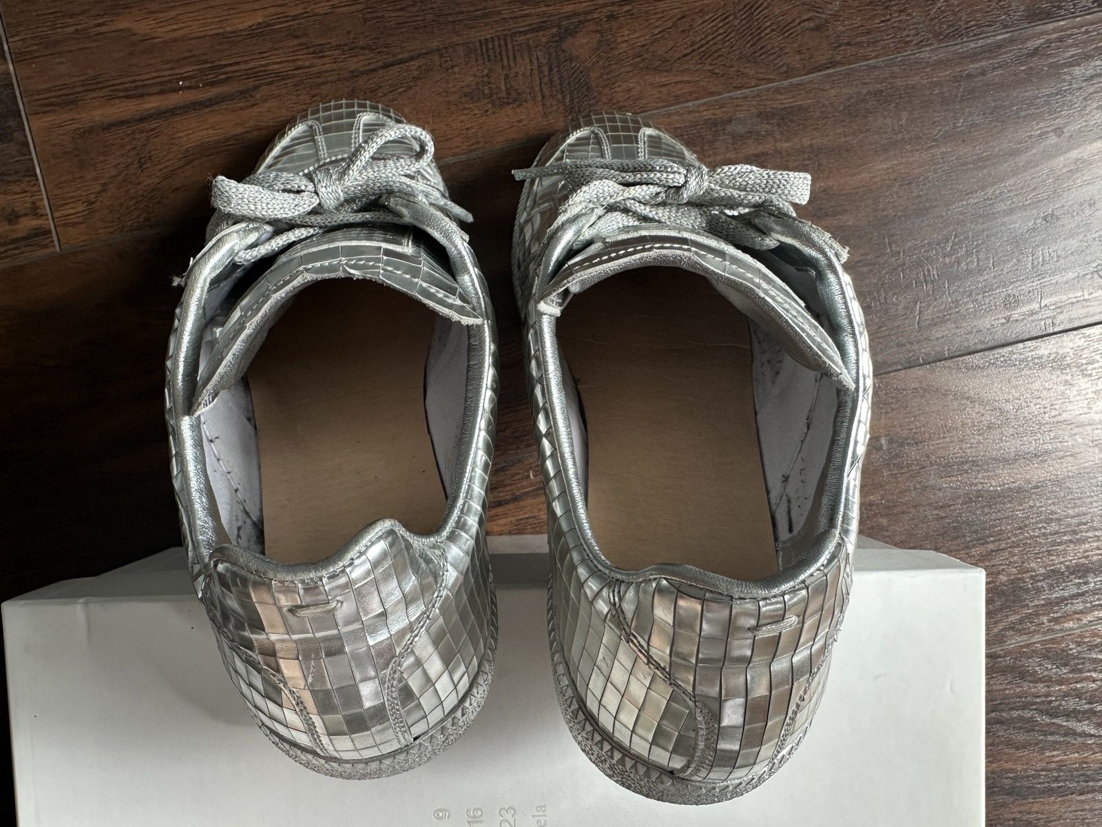 Maison Margiela Maison Margiela 45 US 12 GAT Silver Replica Sneakers 2018 Size US 12 / EU 45 - 7 Thumbnail