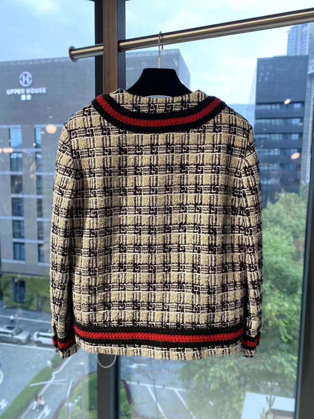 Gucci Guicci Woolen plaid jacket| Size XS / US 0-2 / IT 36-38 - 3 Thumbnail