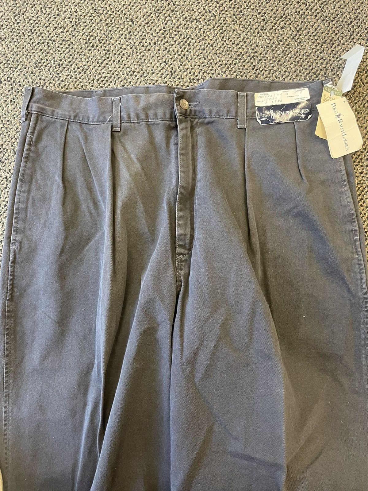 Polo Ralph Lauren × Vintage Deadstock Vintage Classic Polo Chino Pant Size US 36 / EU 52 - 3 Thumbnail