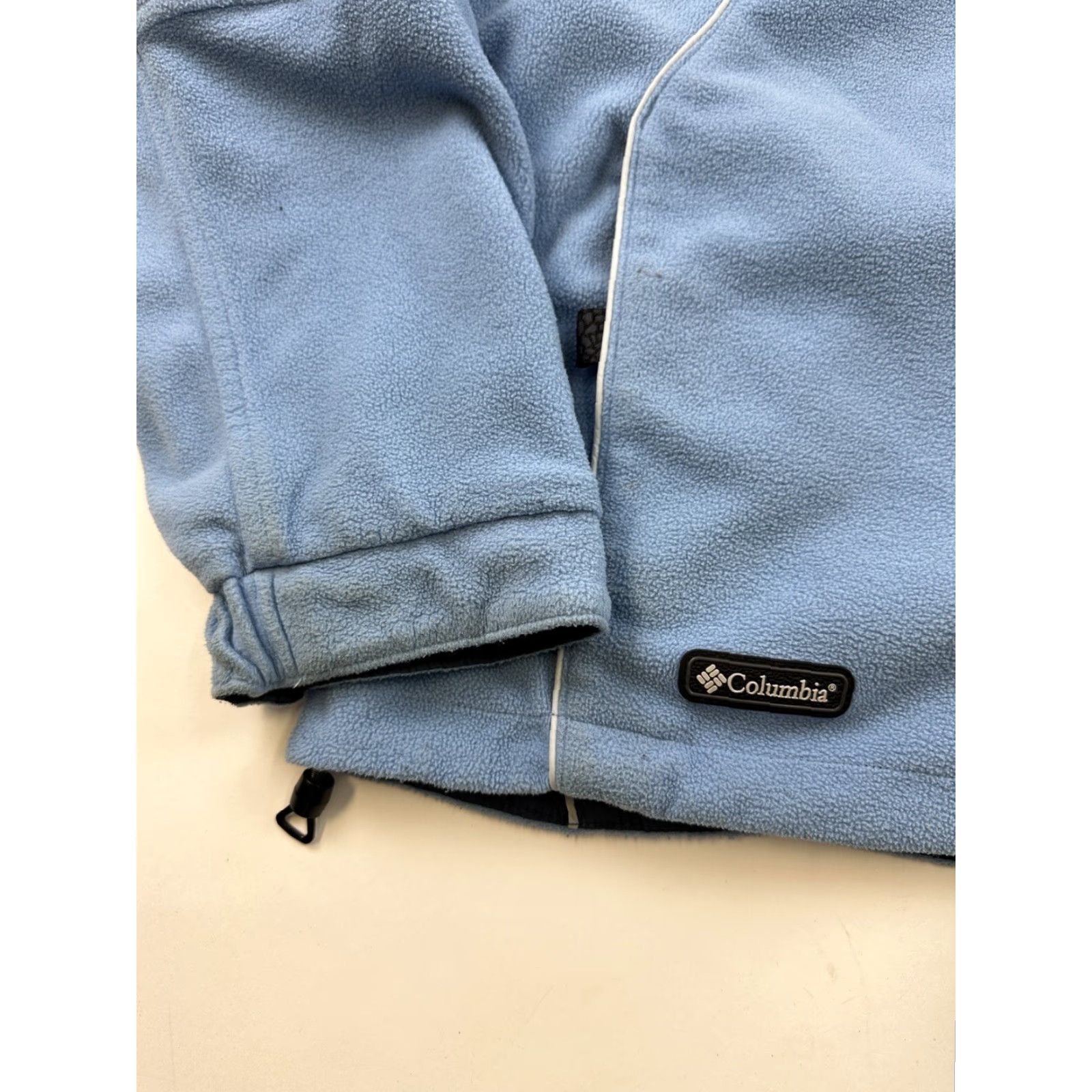 Vintage Columbia Jacket Women’s XL Blue Reversible Full Zip Up Winter Fleece Basic Jacket Womens Size XL / US 12-14 / IT 48-50 - 7 Thumbnail