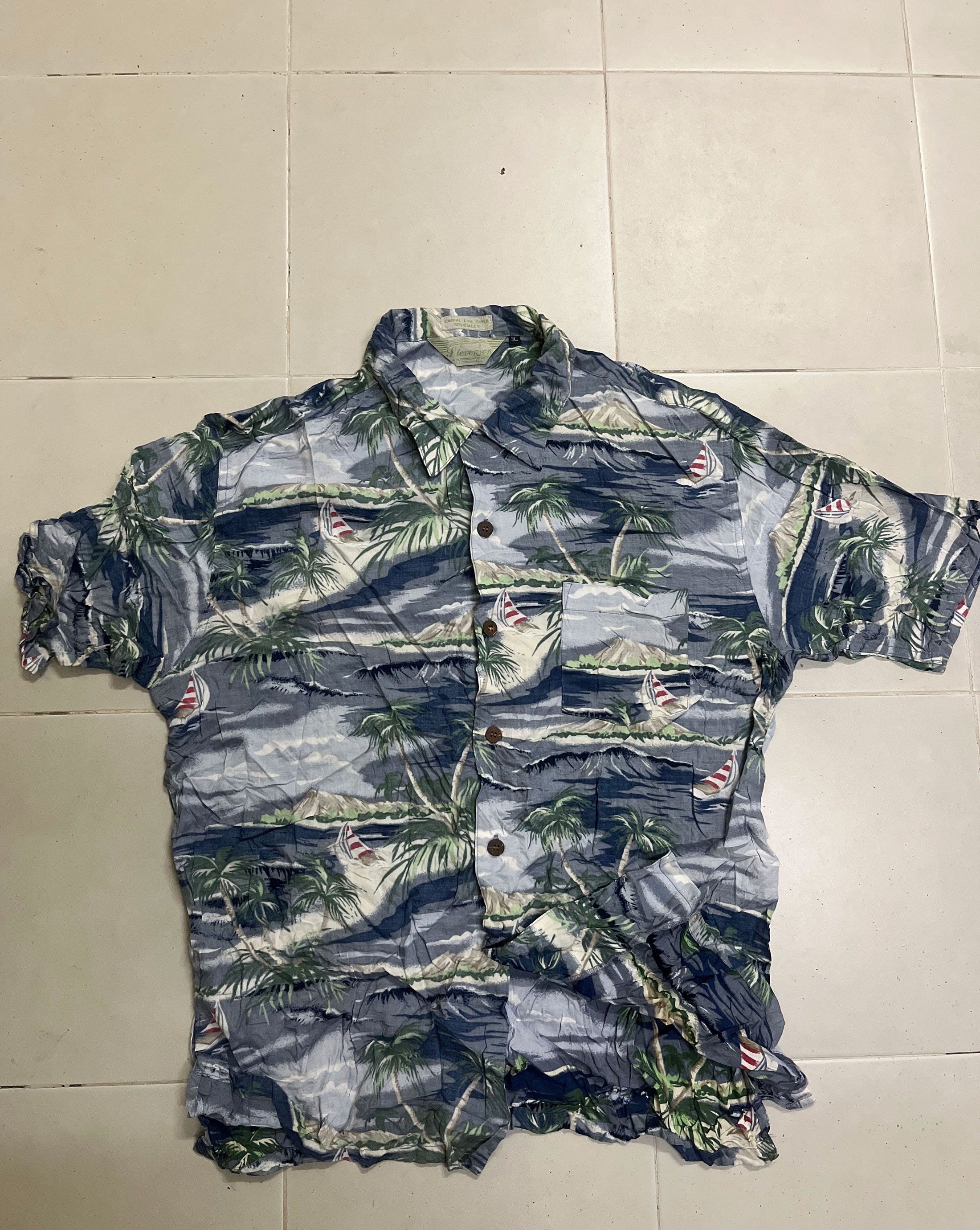 Stevenson Overall Co. Stevenson Hawaii Aloha Size US XXL / EU 58 / 5 - 1 Thumbnail