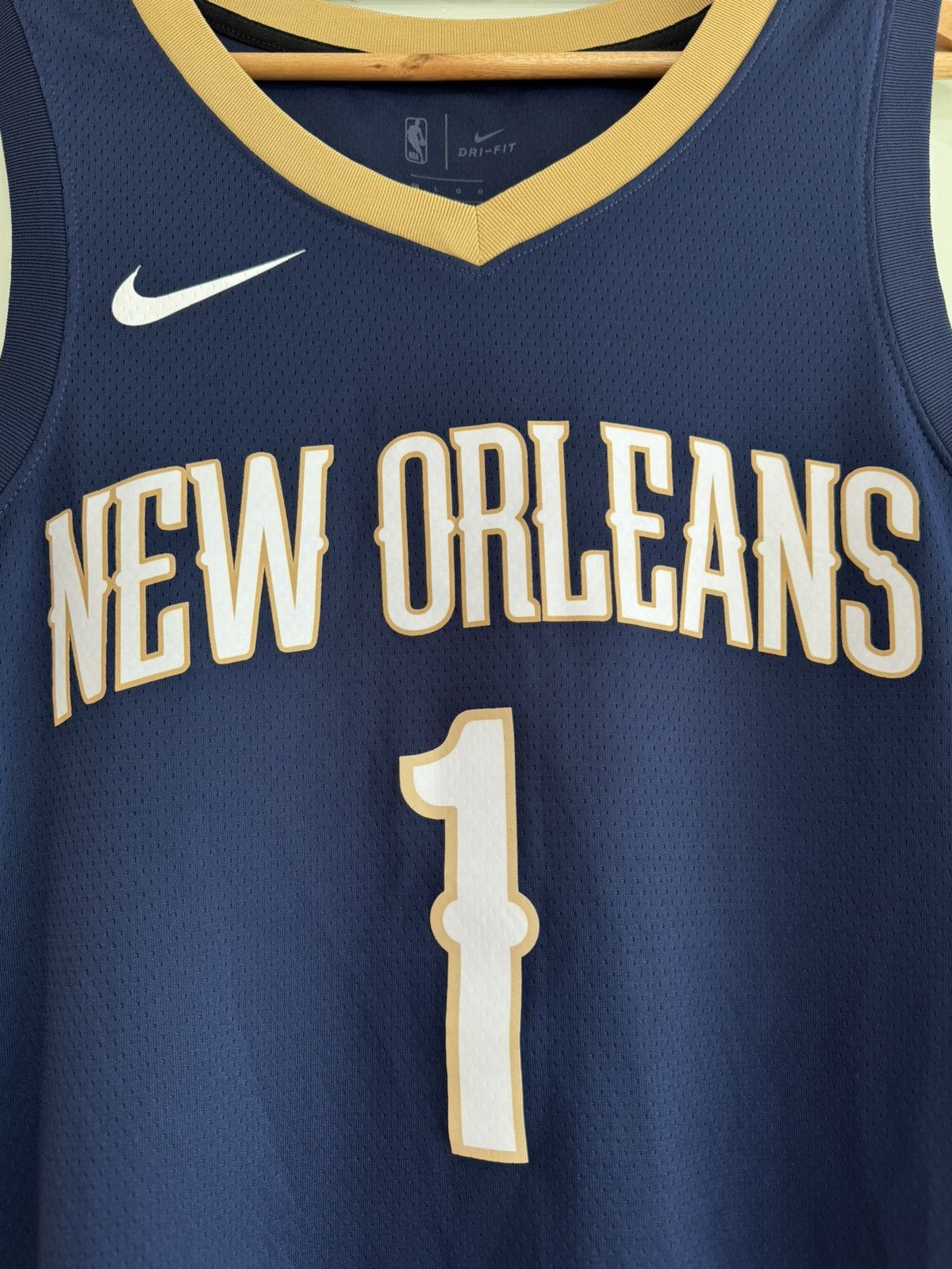 NBA × Nike Zion Williamson #1 New Orleans Pelicans Basketball NBA Jersey Size US L / EU 52-54 / 3 - 5 Thumbnail