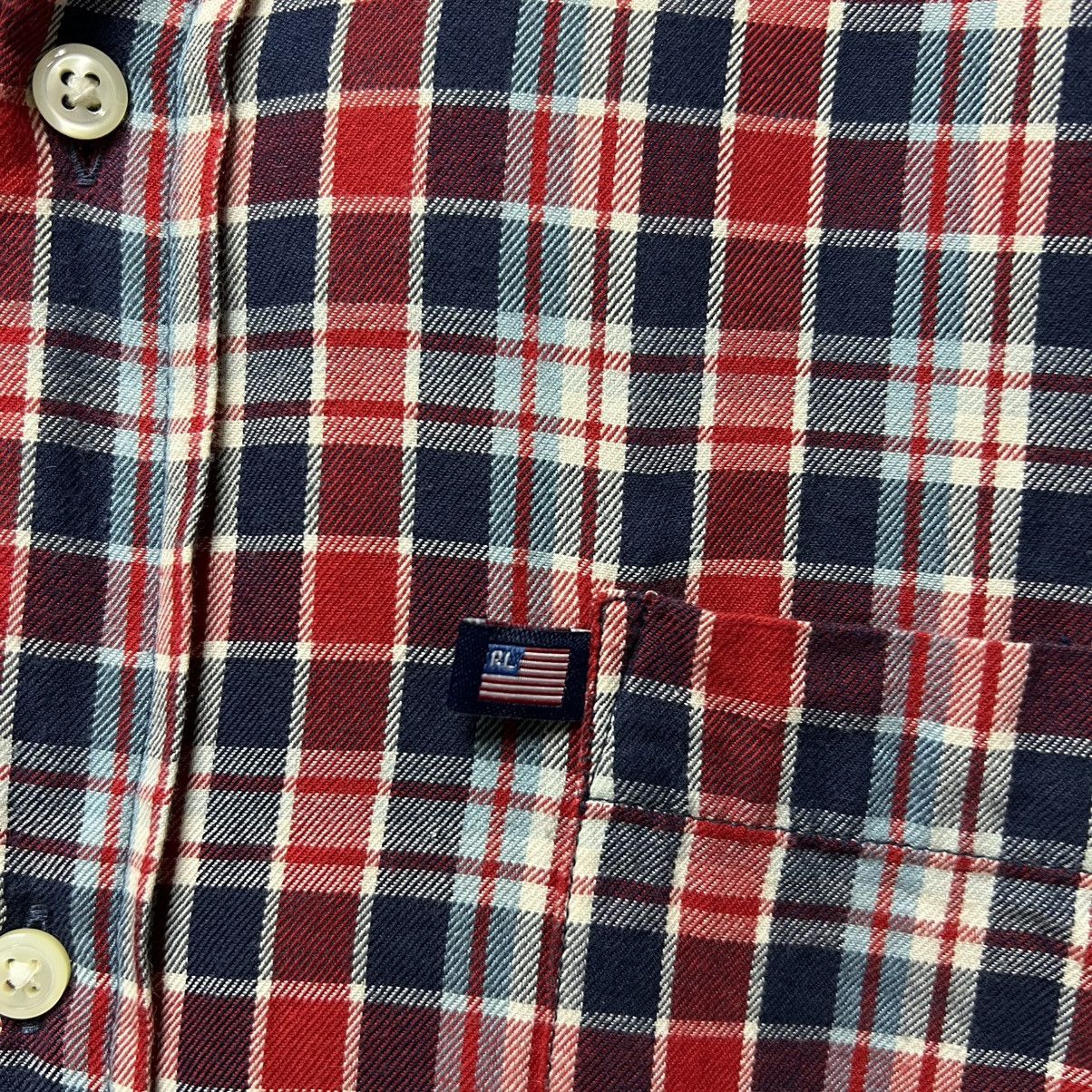 Ralph Lauren Ralph Lauren Polo Jeans Co. Vintage Plaid Flannel Shirt y2k Size US M / EU 48-50 / 2 - 6 Thumbnail