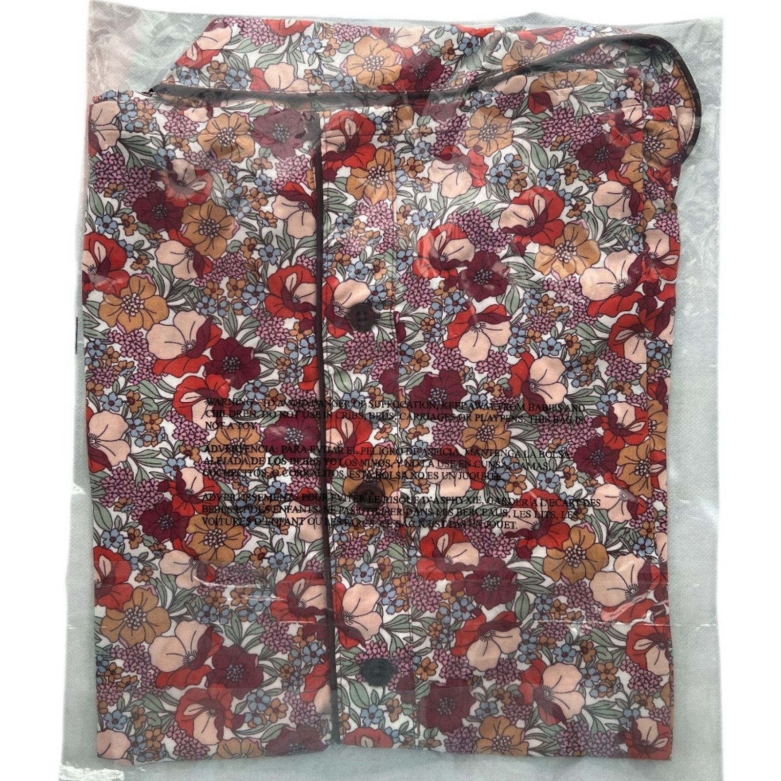 Jockey Lot 3 Jockey Multicolor Floral Soft Touch Luxe Pajama Top, L Size ONE SIZE - 15 Thumbnail