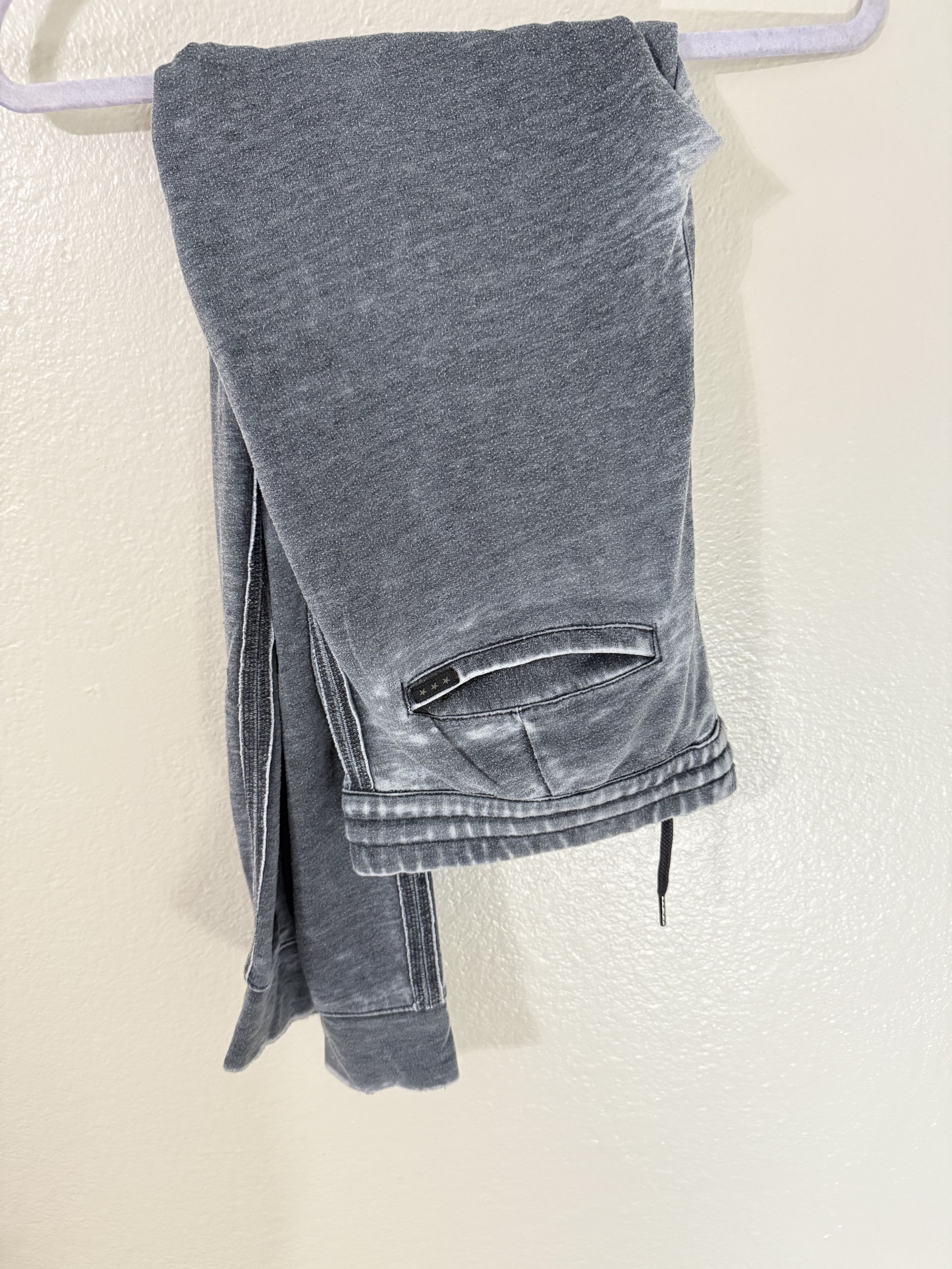 John Varvatos John Varvatos Star USA Black Sweatpants (Size L) Size US 33 - 1 Thumbnail