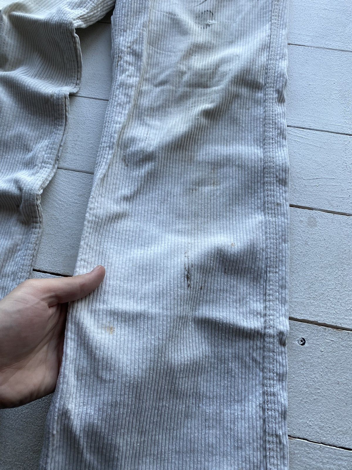 Lee × Vintage 🔥70s Lee Cooper Eclair Zip Corduroy Painted Mens Pants 30sz Size US 30 / EU 46 - 23 Thumbnail