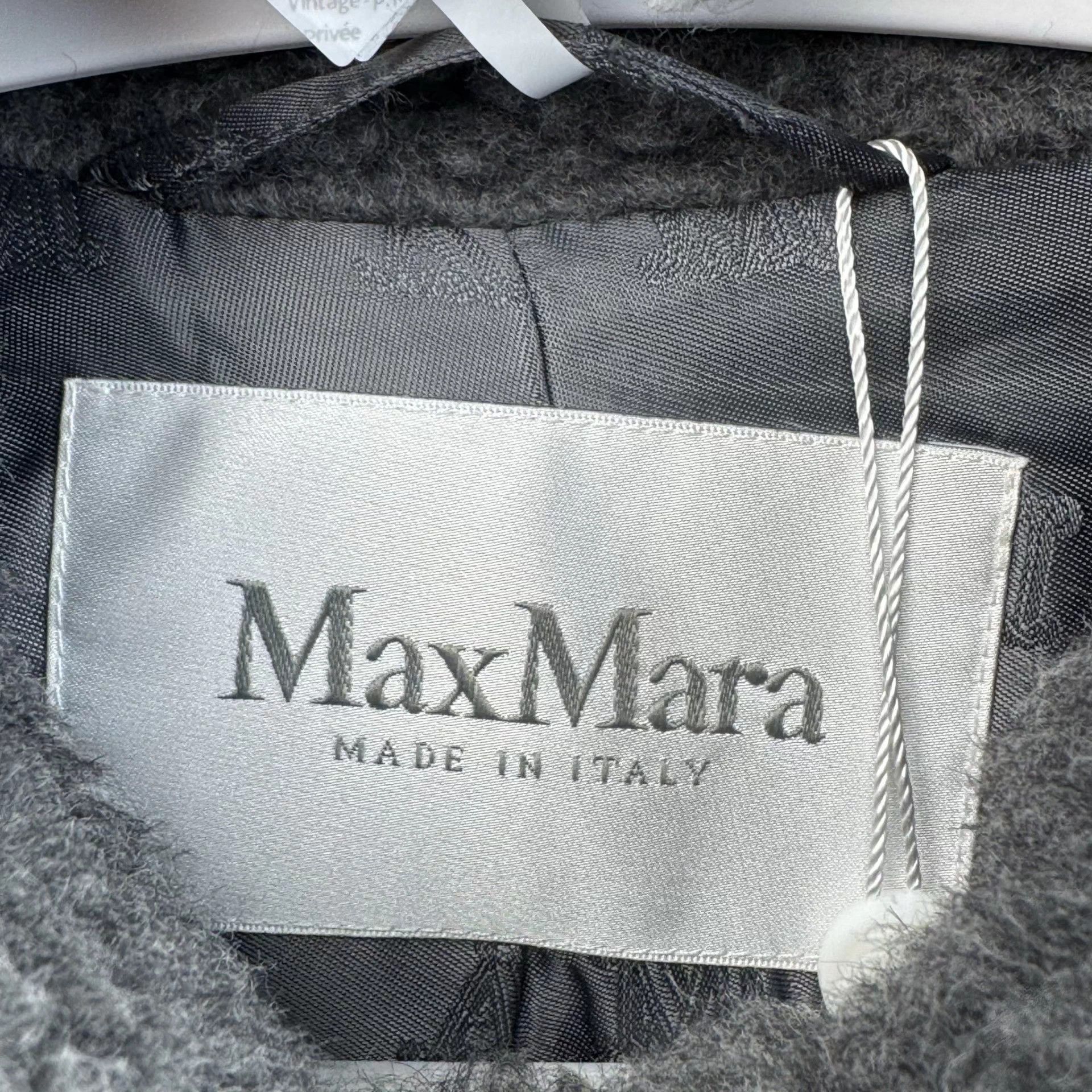 Max Mara MAXMARA Wool Teddy Coat Gray 155 Size XS / US 0-2 / IT 36-38 - 5 Thumbnail