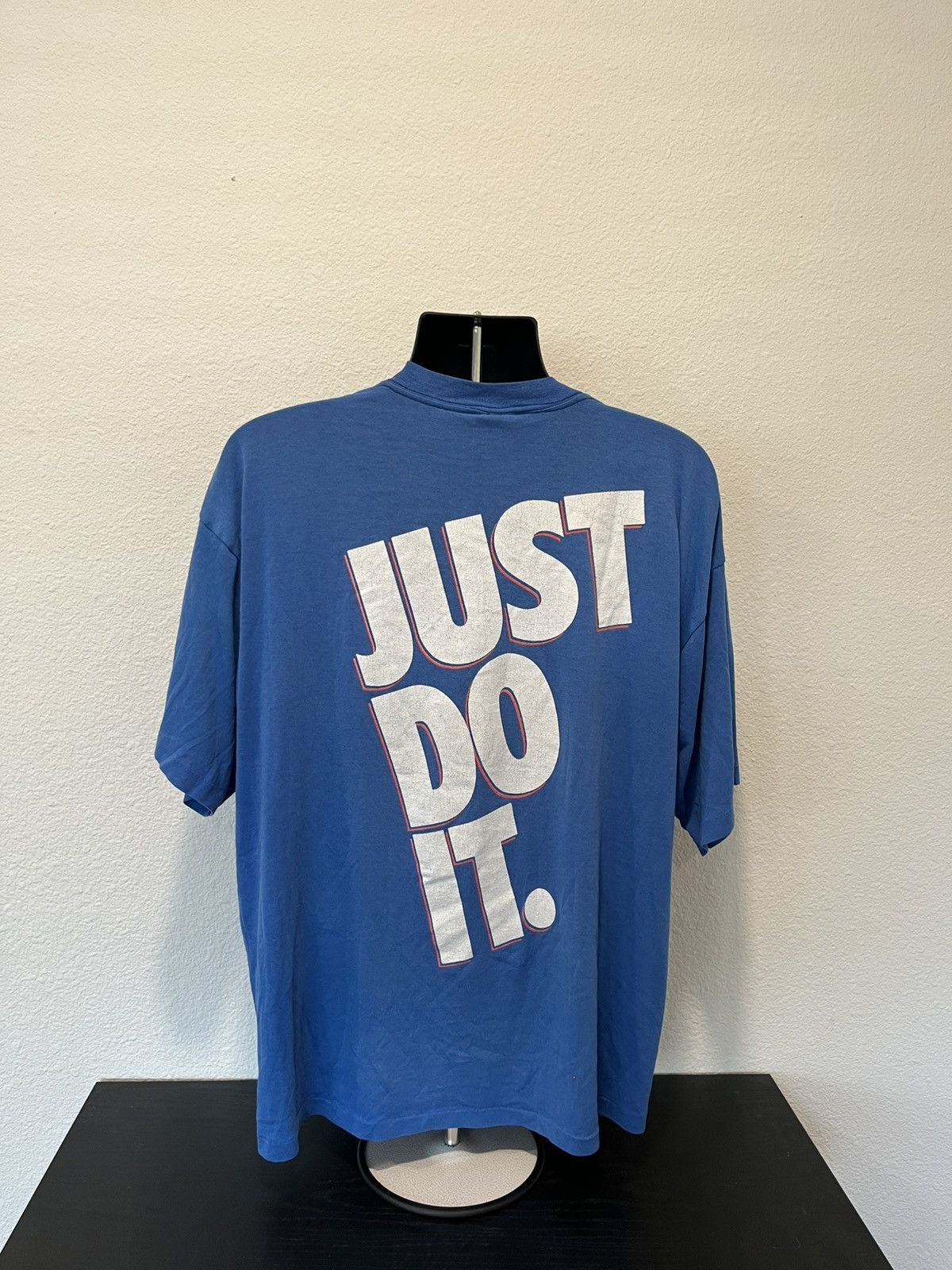 Nike × Vintage 90s Nike logo shirt Size US XXL / EU 58 / 5 - 2 Thumbnail