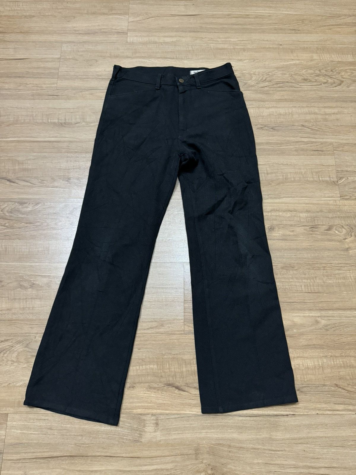 image of Vintage Edge Field Sta Prest Style Pants in Black, Men's (Size 31)