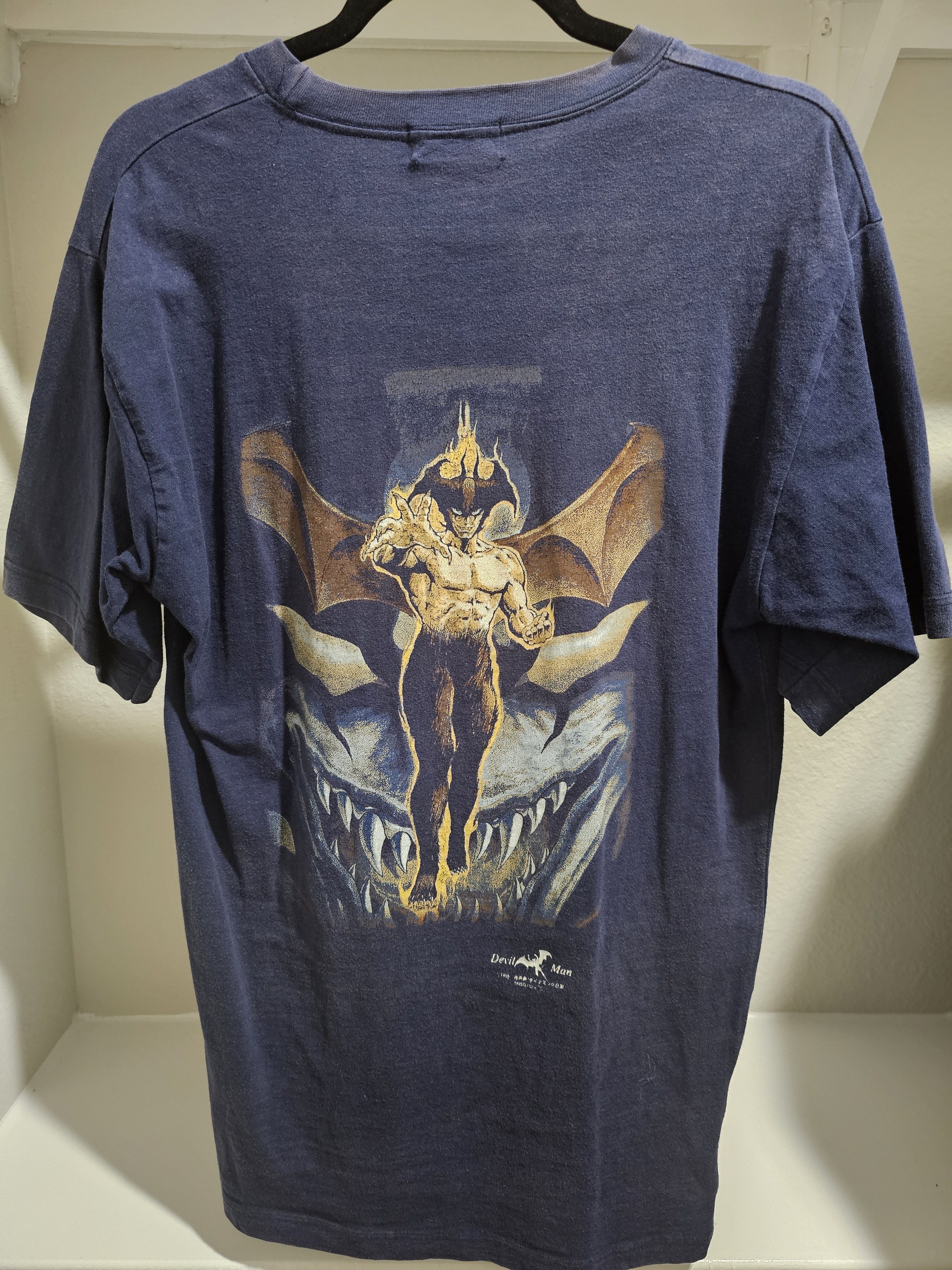 Vintage Vintage Devilman T-shirt 1998 Size US M / EU 48-50 / 2 - 1 Thumbnail