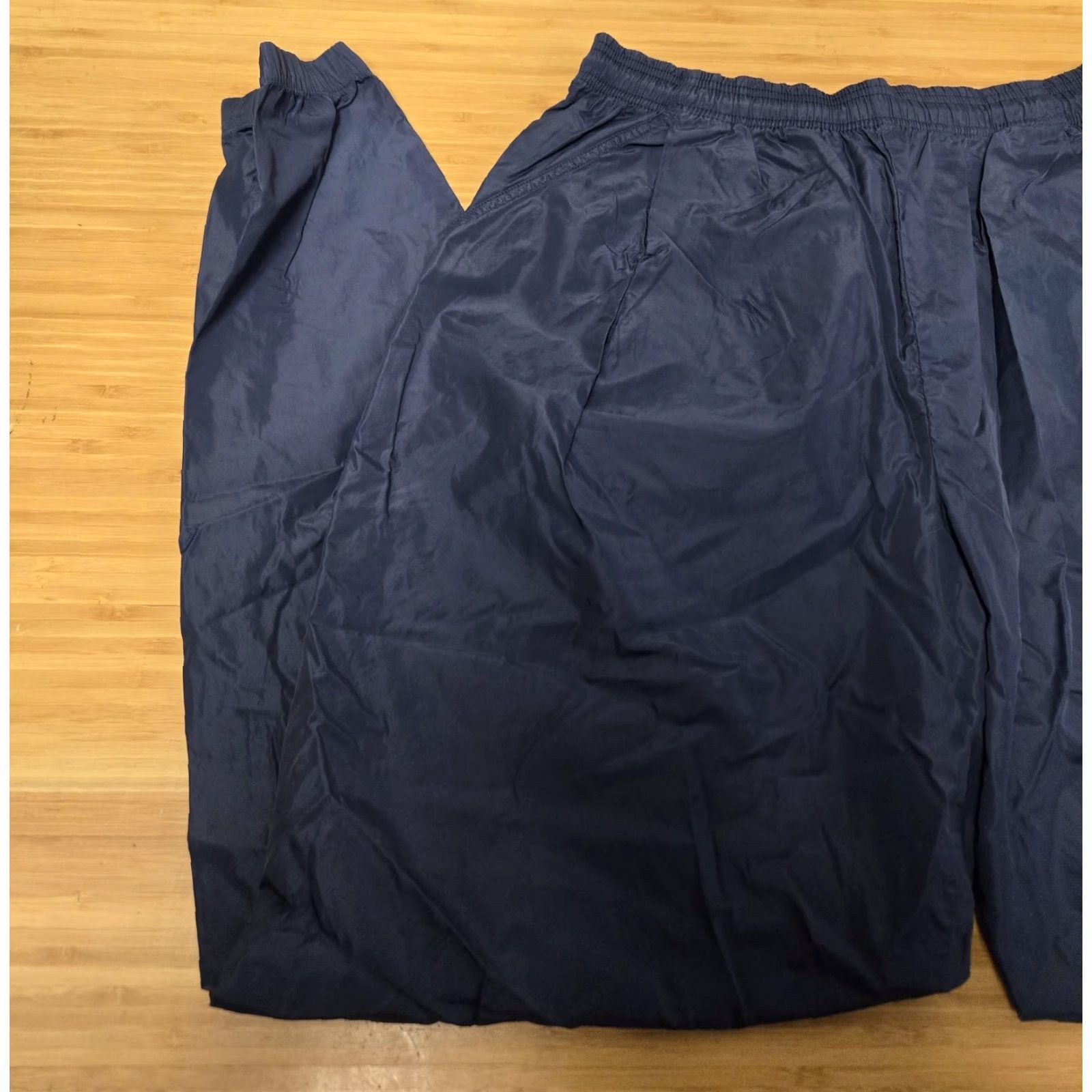 Nike VINTAGE Nike Pants Mens XL Blue Windbreaker Track Joggers Nylon Retro 90s Size US 36 / EU 52 - 5 Thumbnail