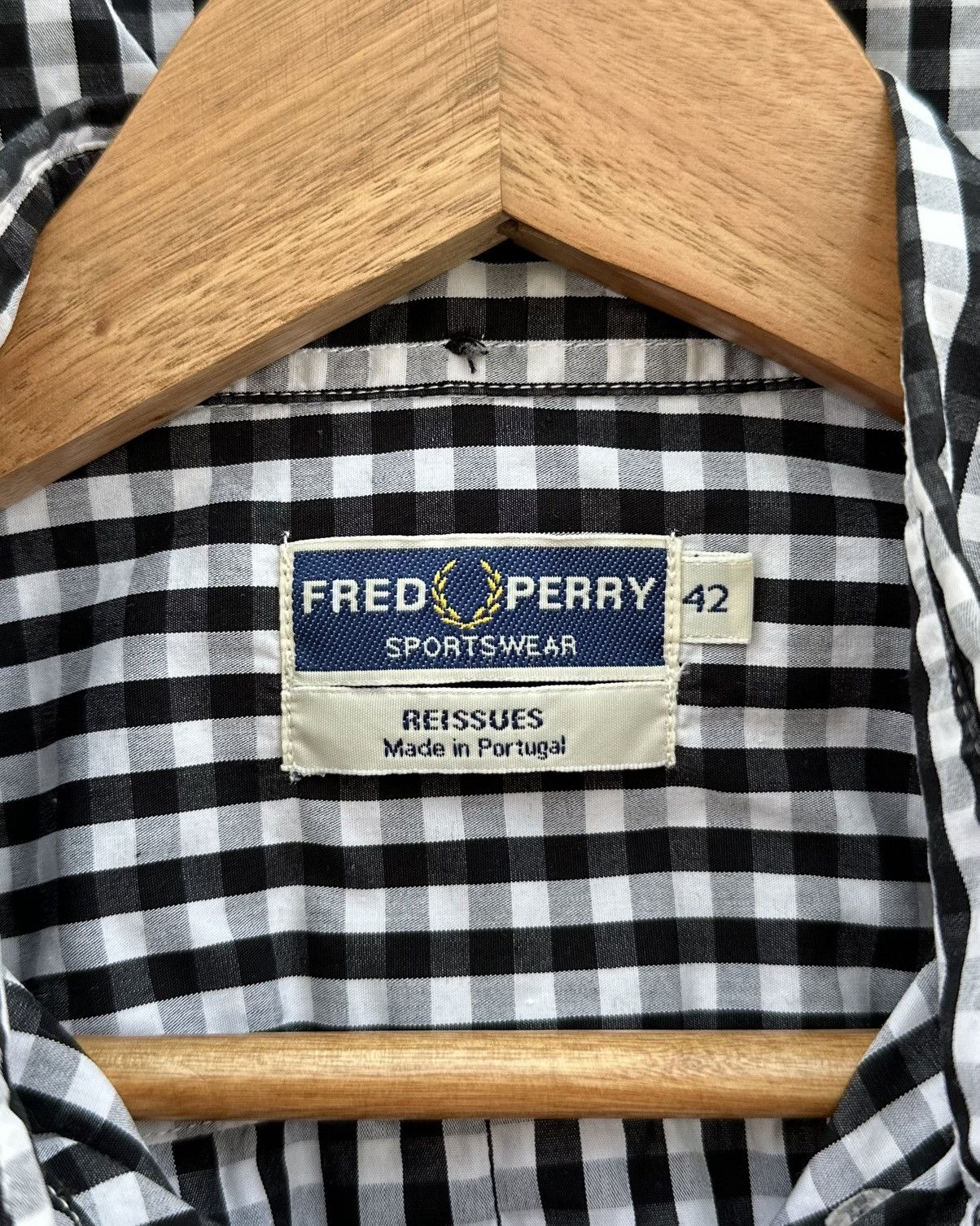 Fred Perry Fred Perry Checkered Shirt Long Sleeve Men's Size 42 Size US M / EU 48-50 / 2 - 6 Thumbnail