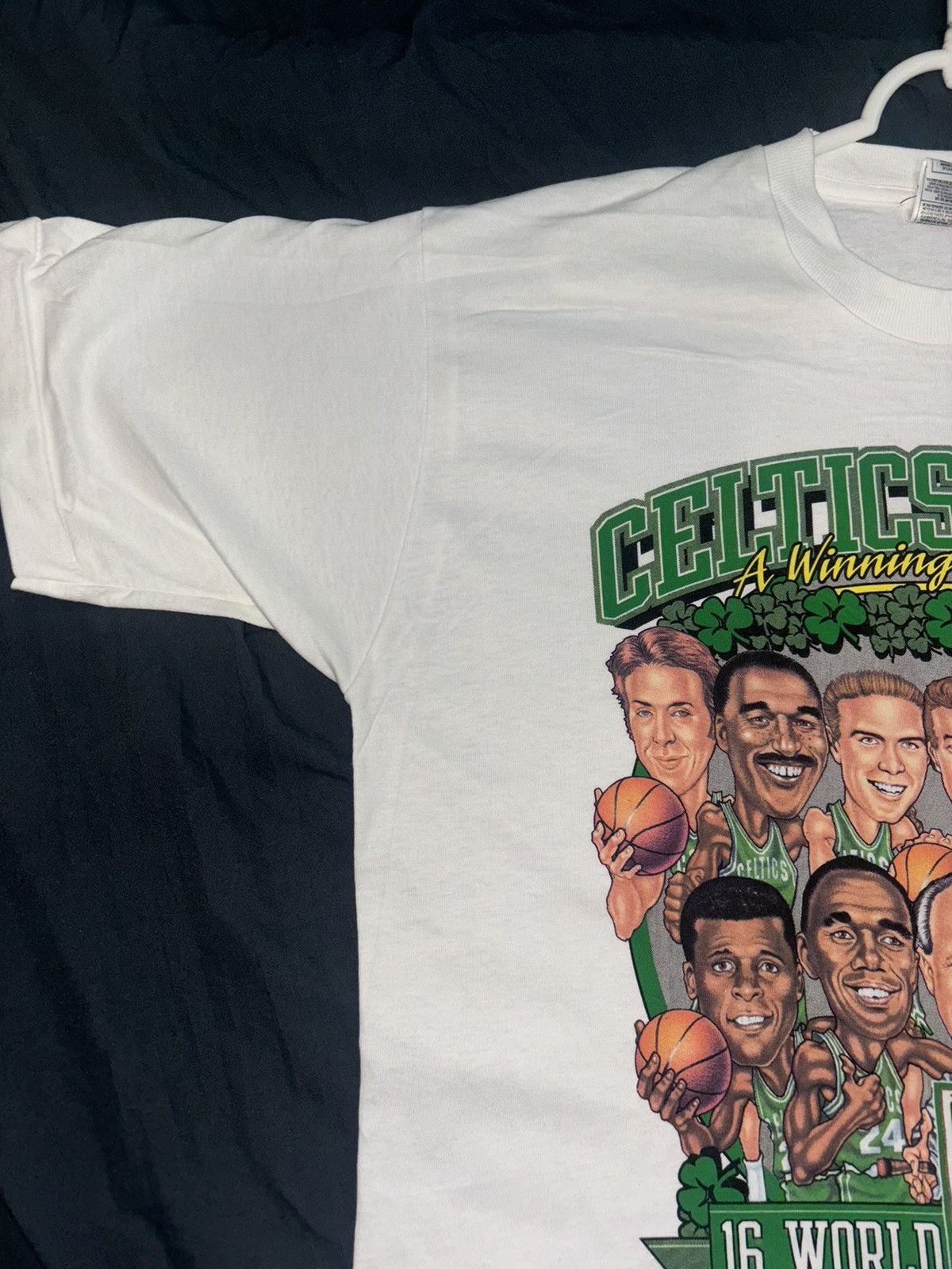 NBA × Vintage 1986 CELTICS NBA CHAMPIONS T-SHIRT DS Size US XL / EU 56 / 4 - 3 Thumbnail