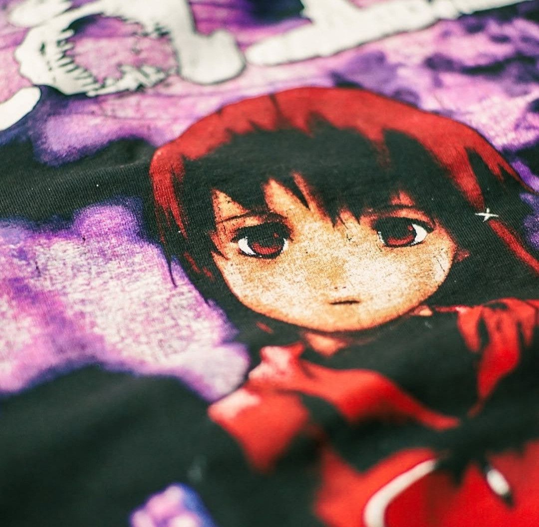 Anime Lain Serial Experiment Gloomy Purple Size US XL / EU 56 / 4 - 1 Thumbnail
