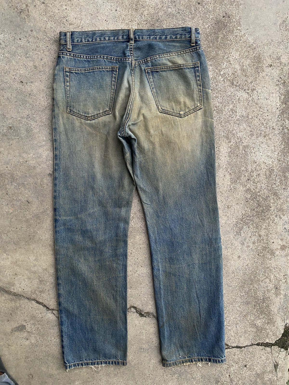 Japanese Brand Vintage Top velu loose cut denim Size US 33 - 6 Thumbnail